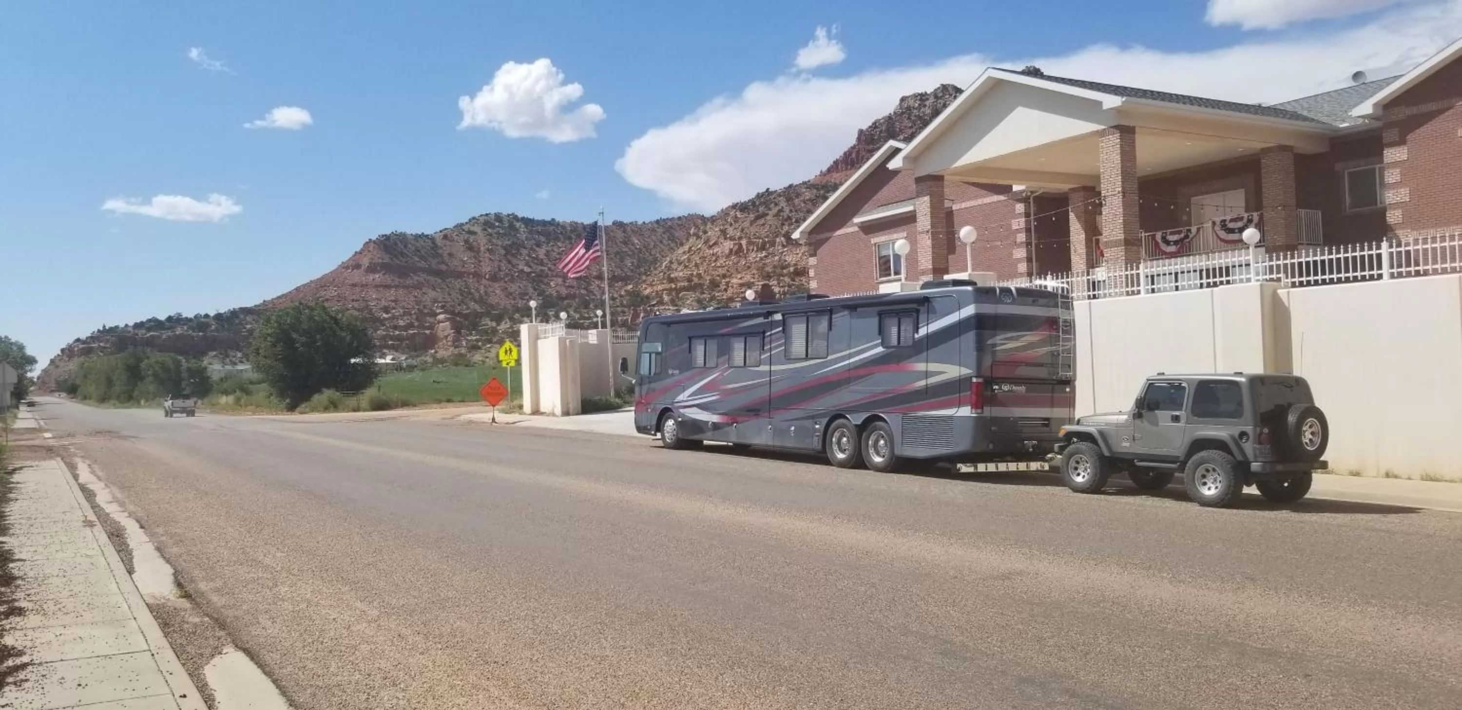 Property building in Zion's Most Wanted Hotel