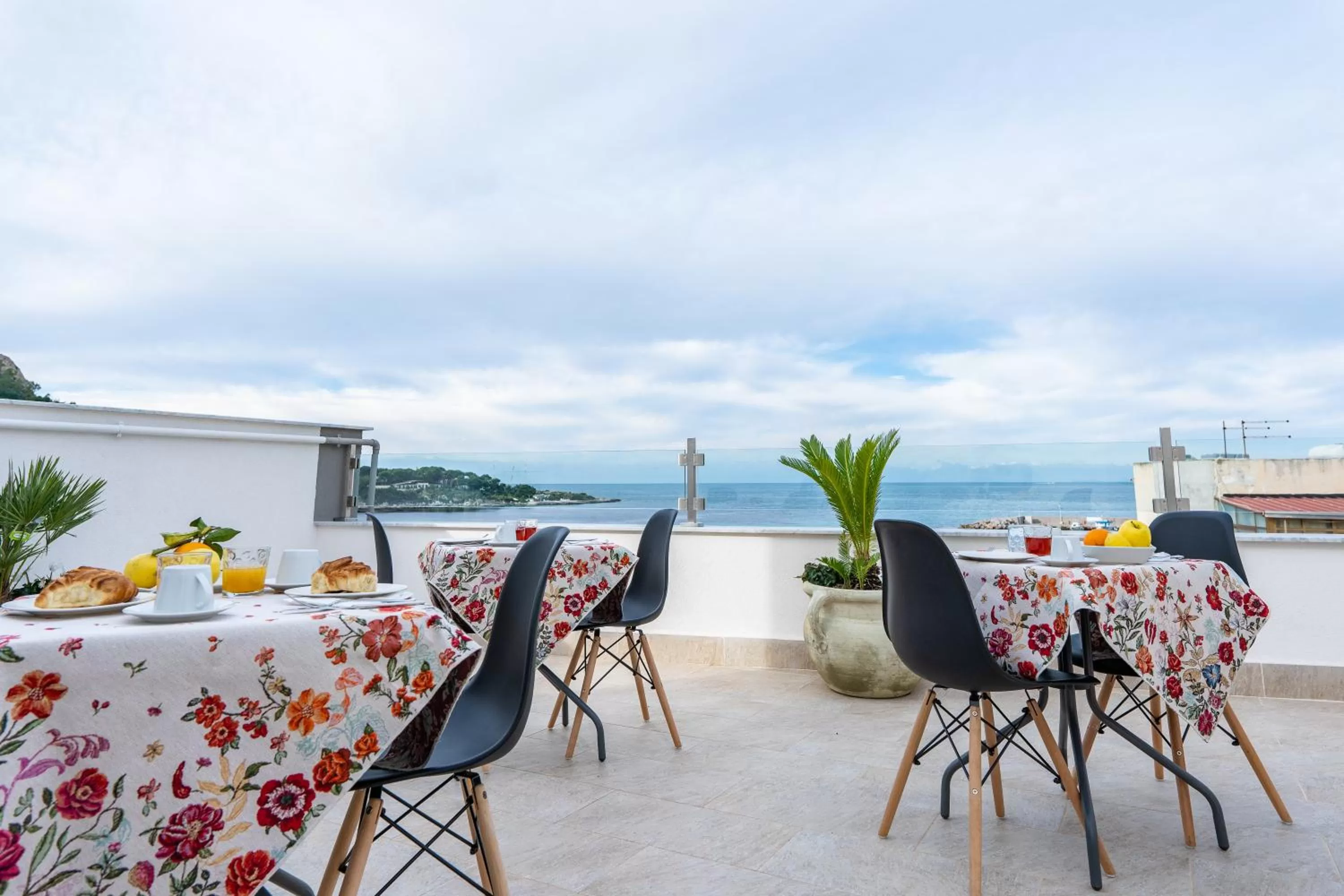 Balcony/Terrace in B&B Una Terrazza sul Golfo di Sferracavallo