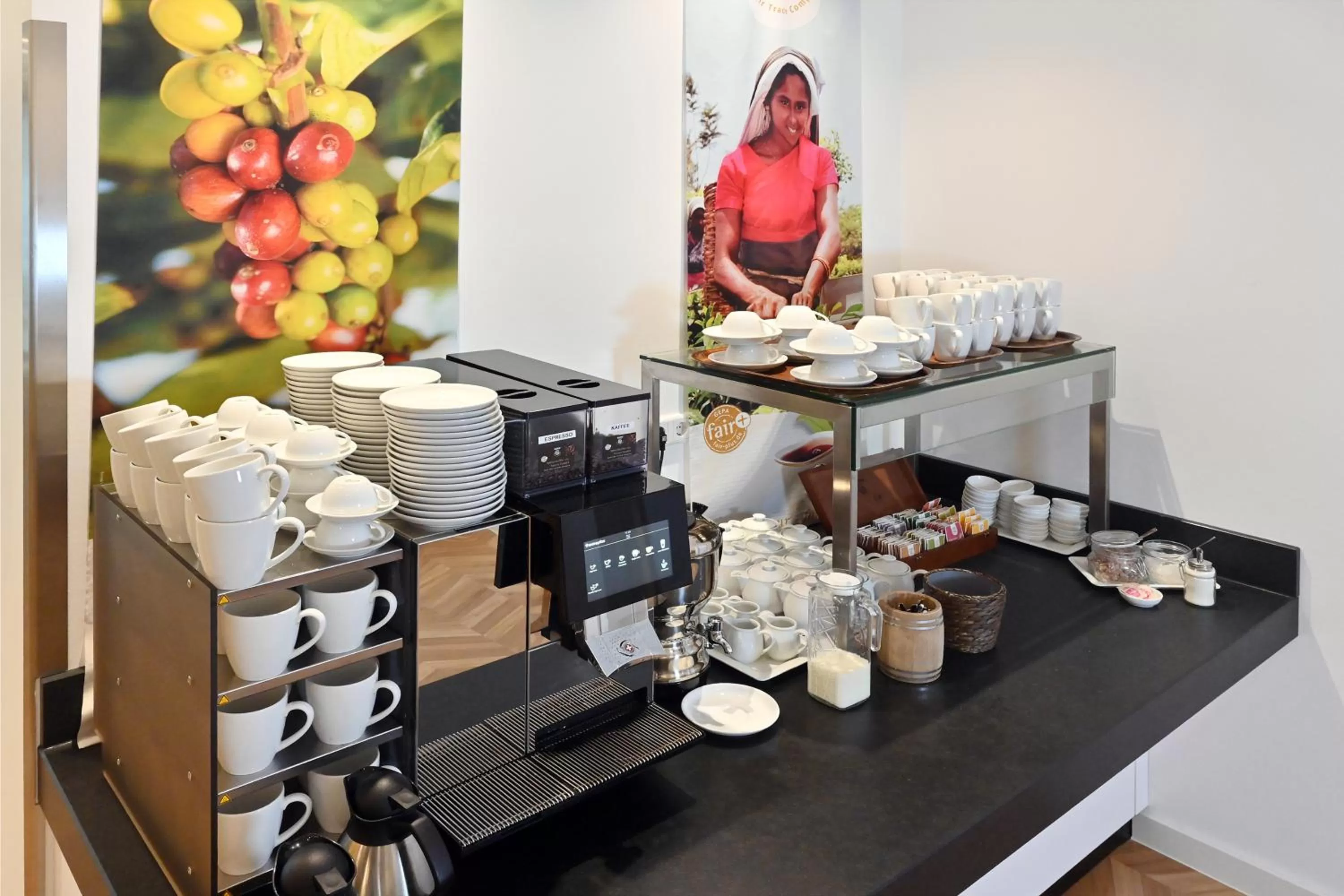 Coffee/tea facilities in Bethel Hotel zum Weinberg