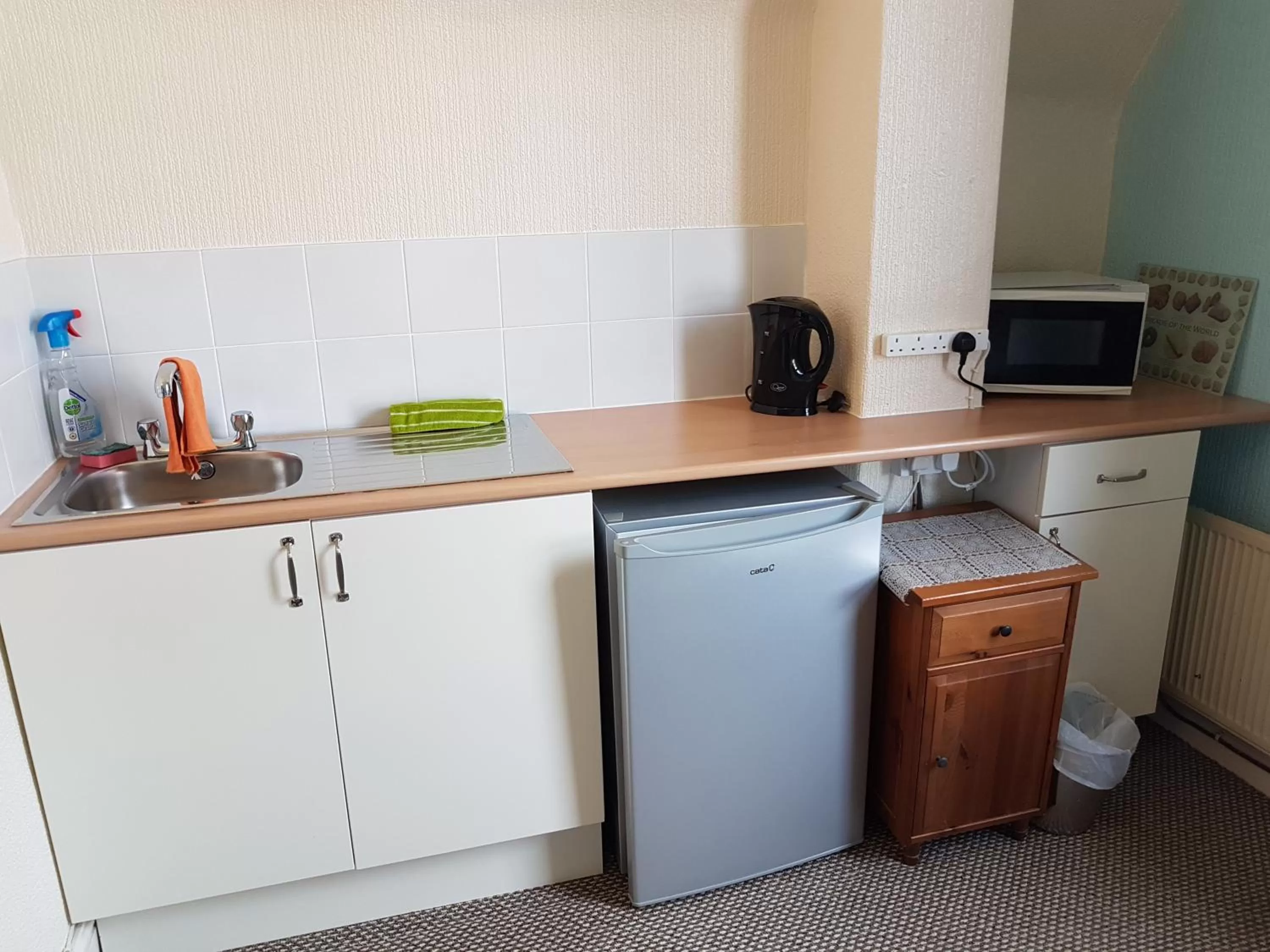 Kitchen or kitchenette in Cumbria Guest House