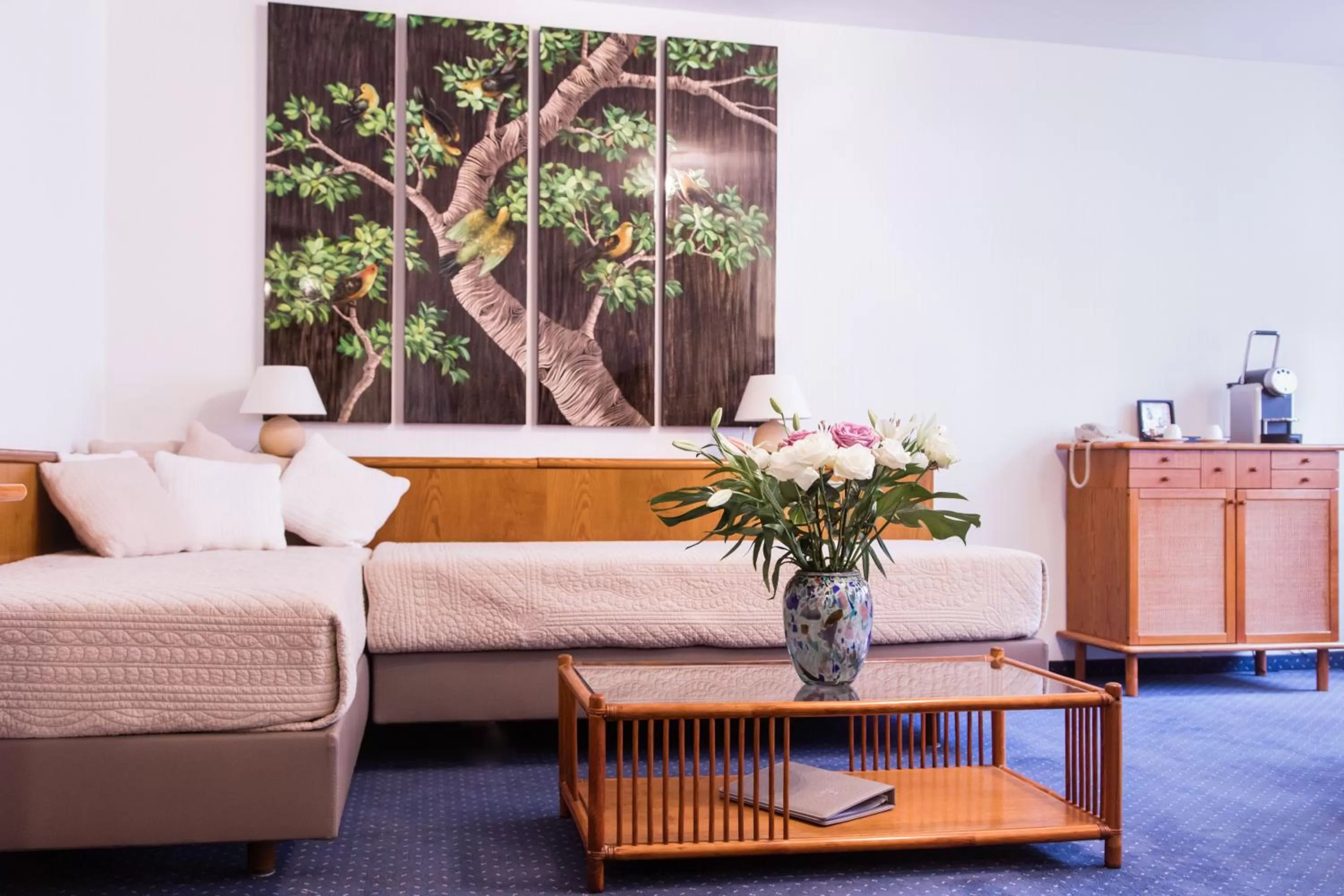 Seating area in Hotel Sagitta