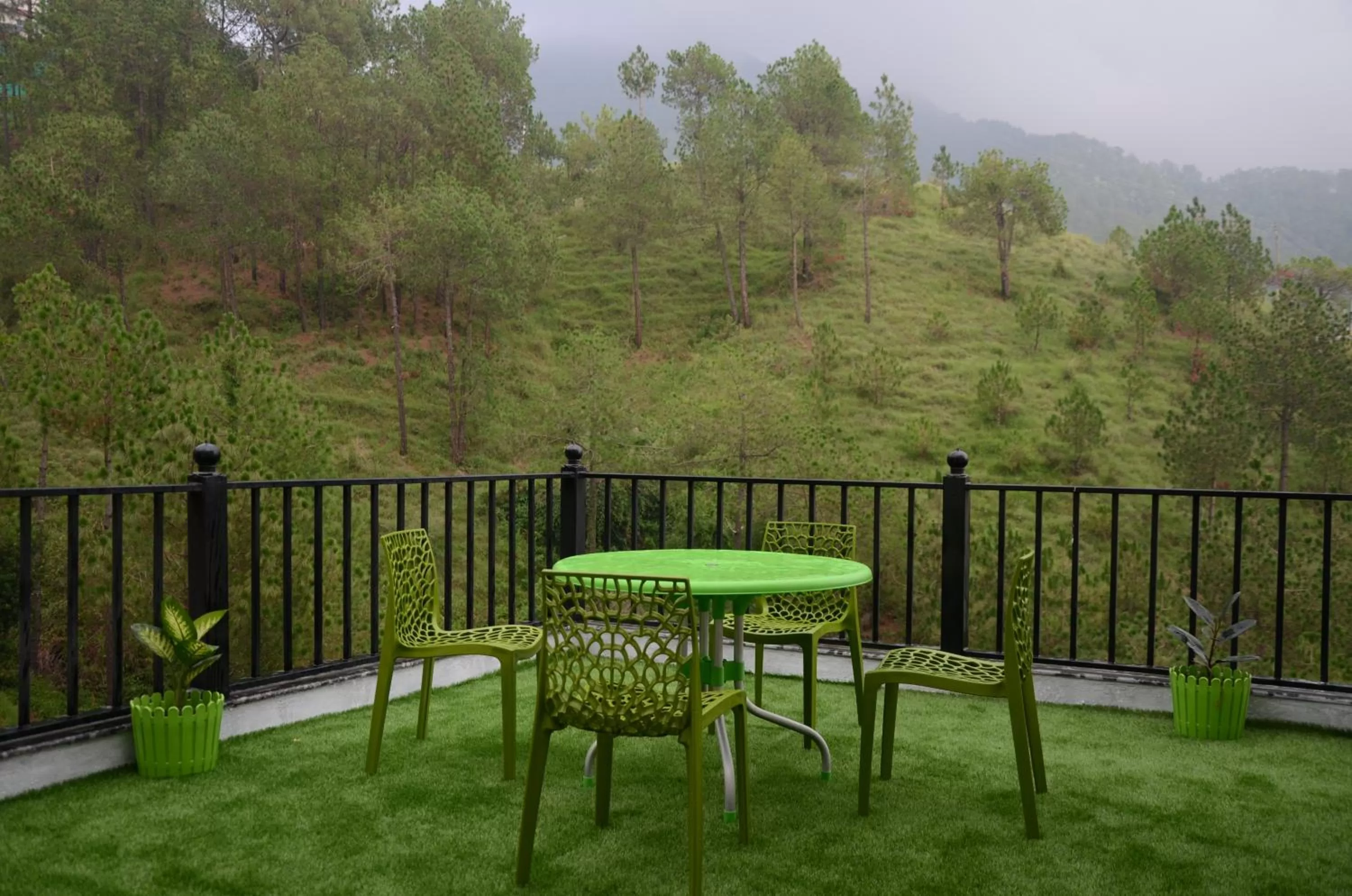 Balcony/Terrace in Hotel The Paal