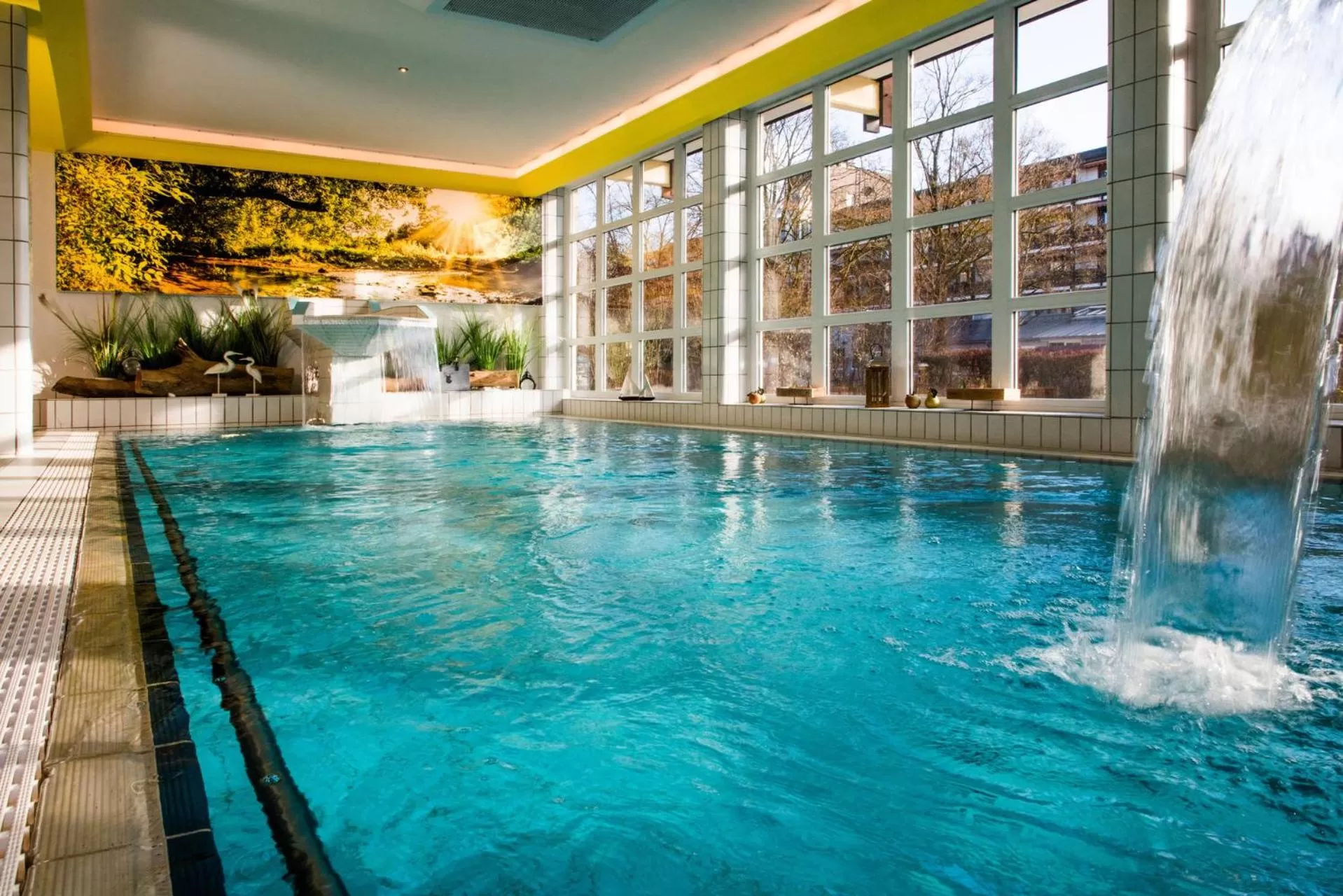Swimming pool in Thermen-Hotel Rottaler Hof
