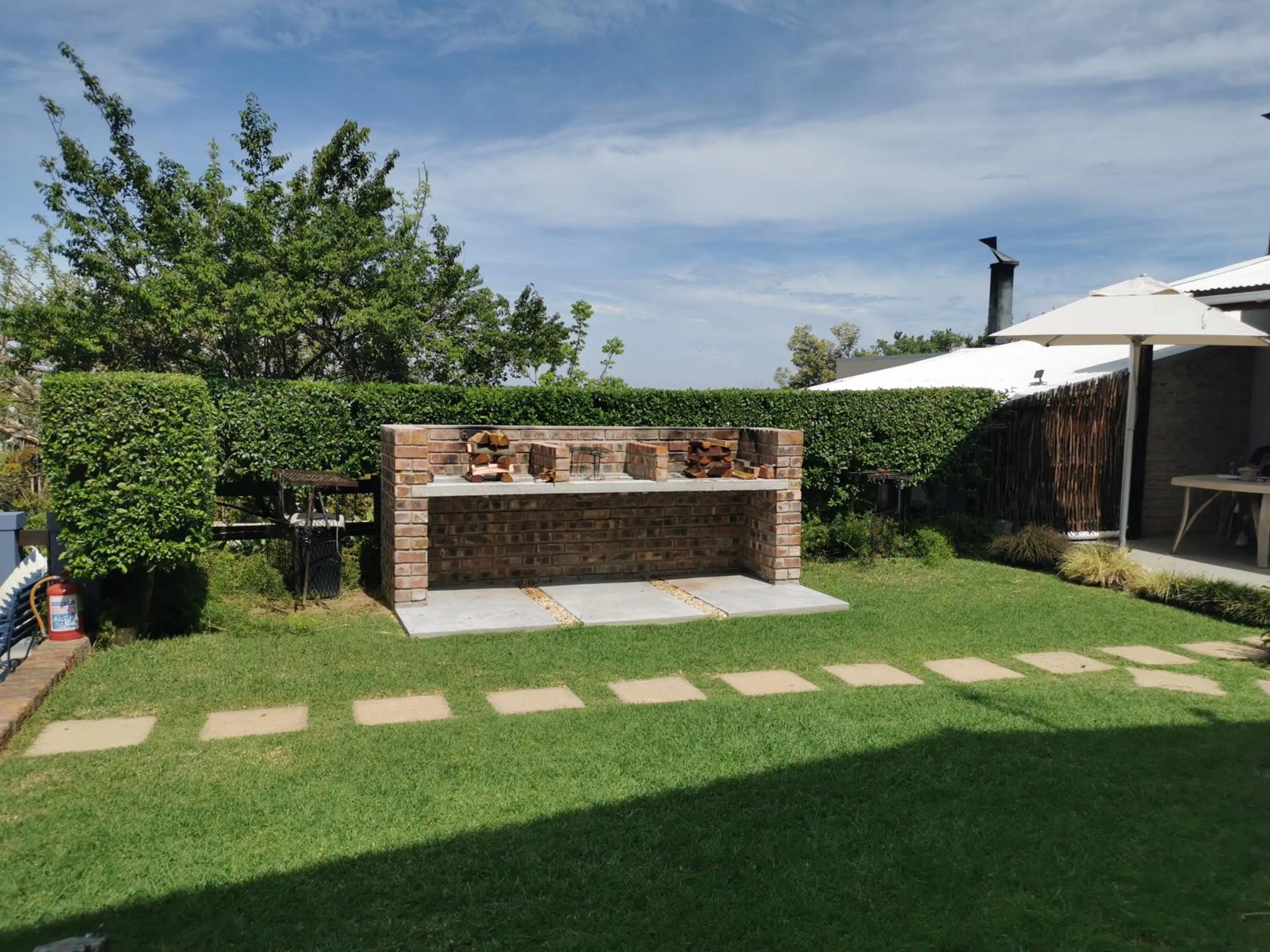 BBQ facilities in A Hilltop Country Retreat