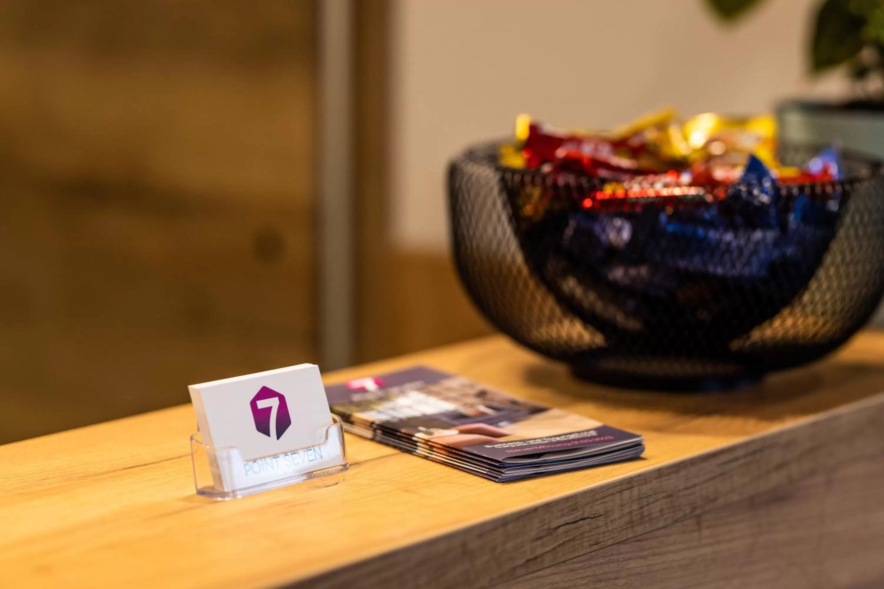 Decorative detail in Point 7 Hotel