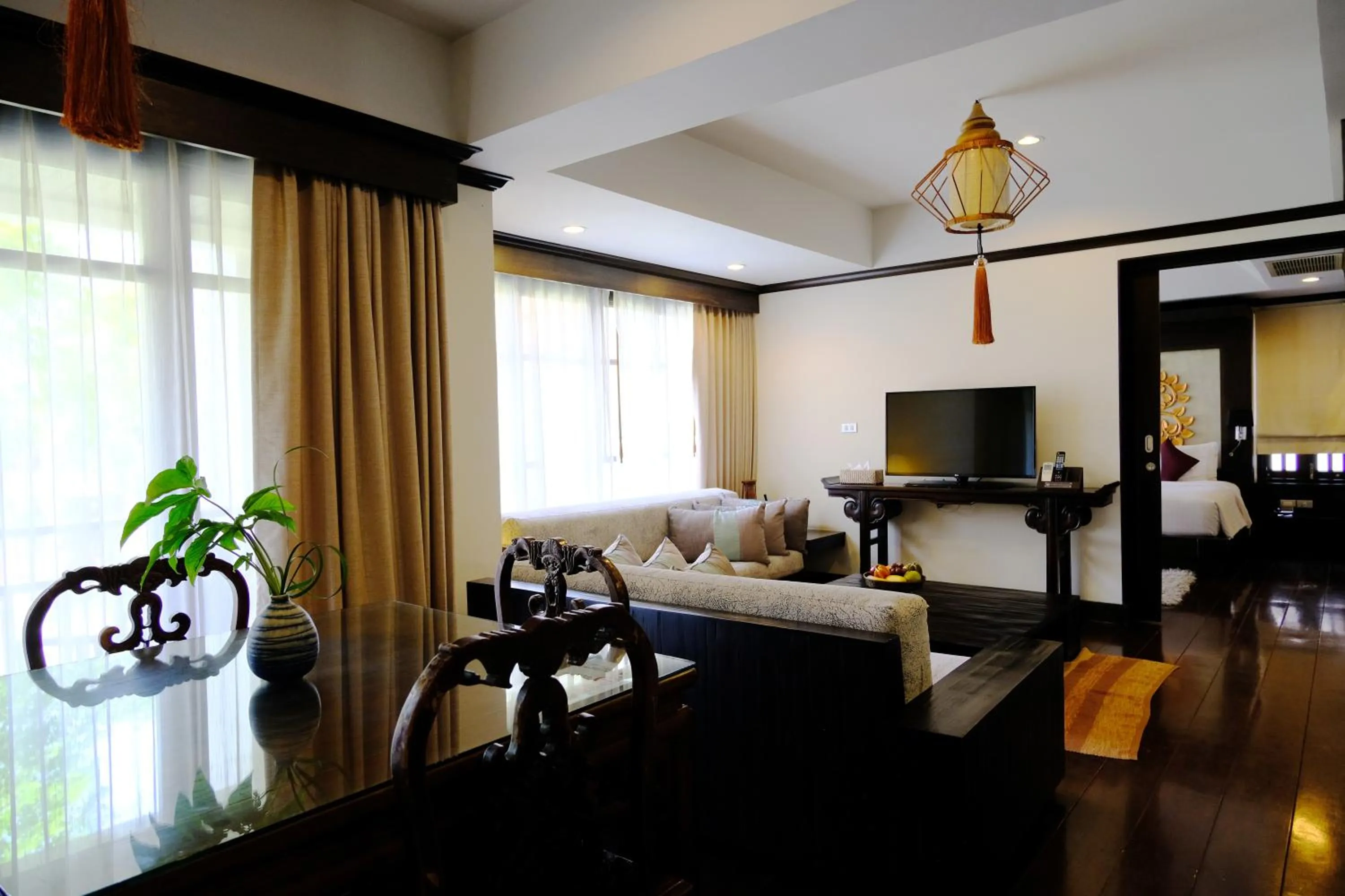 Living room, Bed in Bodhi Serene, Chiang Mai