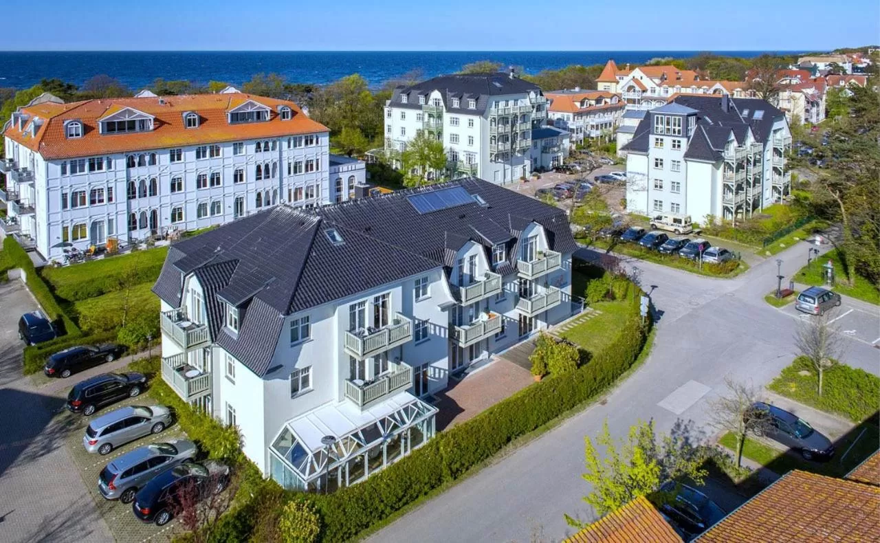 Area and facilities, Bird's-eye View in Am Weststrand Apartmenthaus Waldeck
