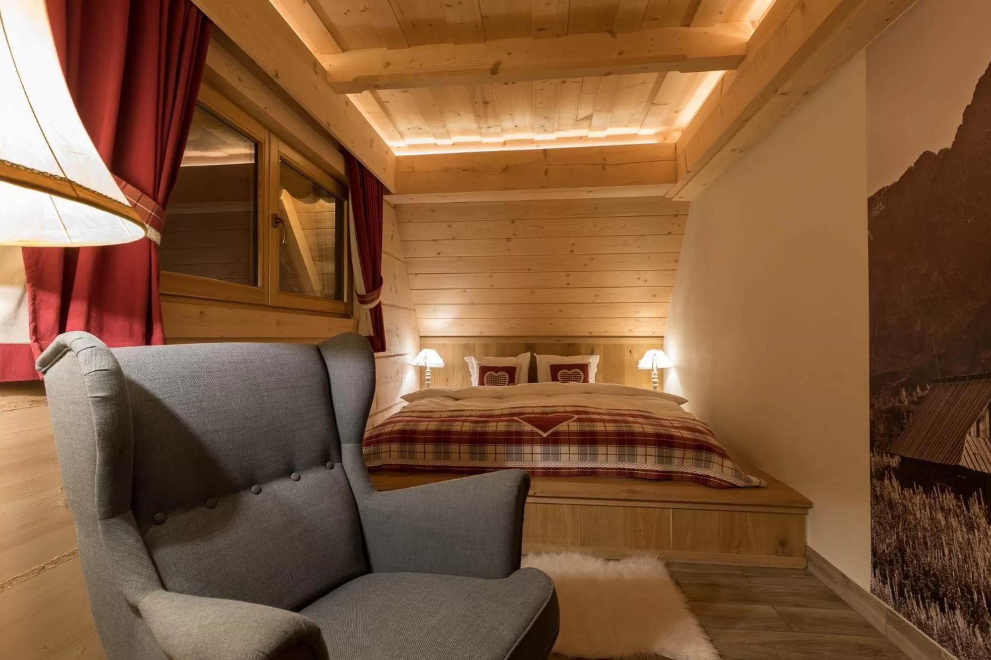 Bed in Aparthotel Bambi