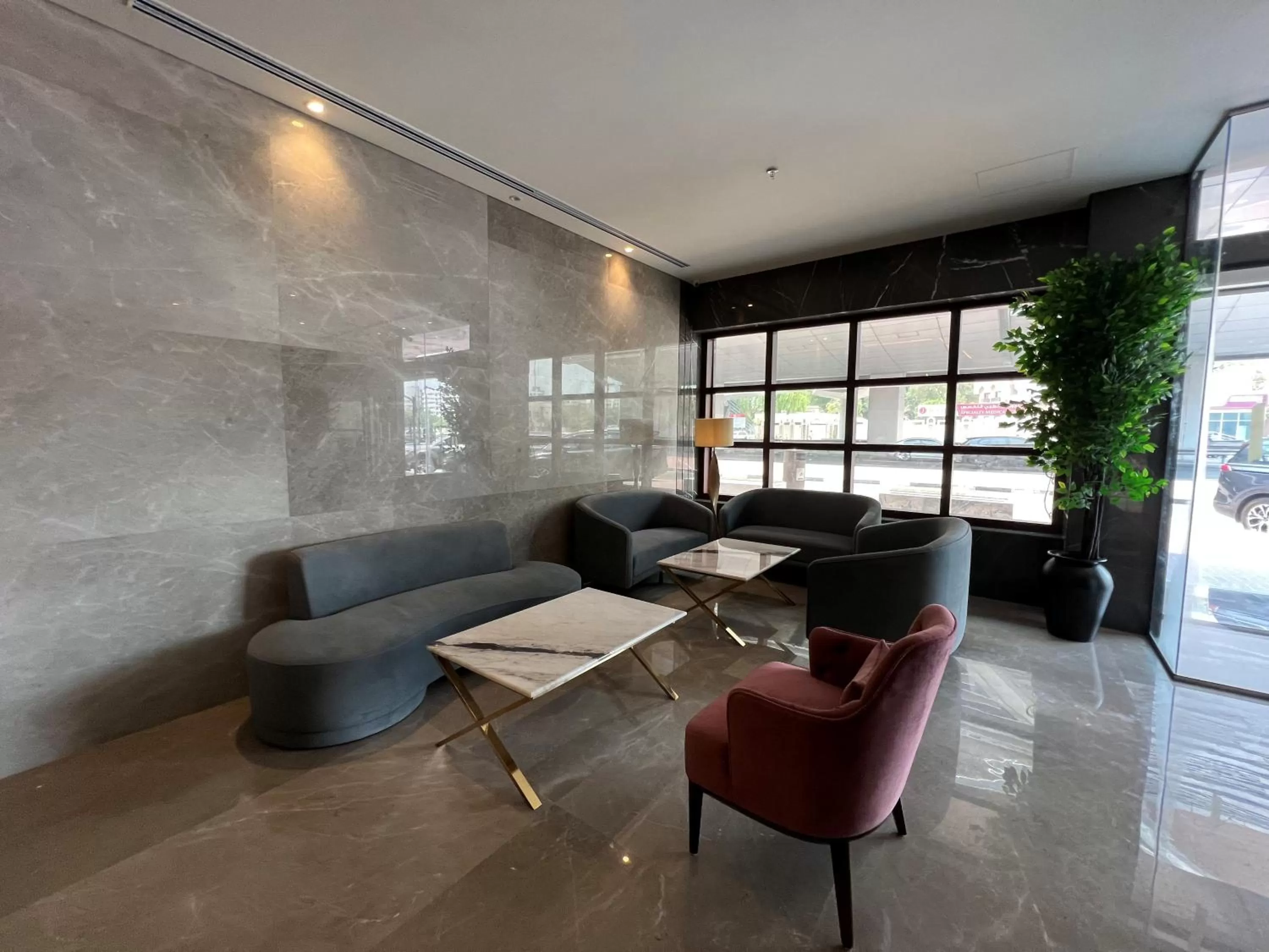 Lobby or reception in President Hotel