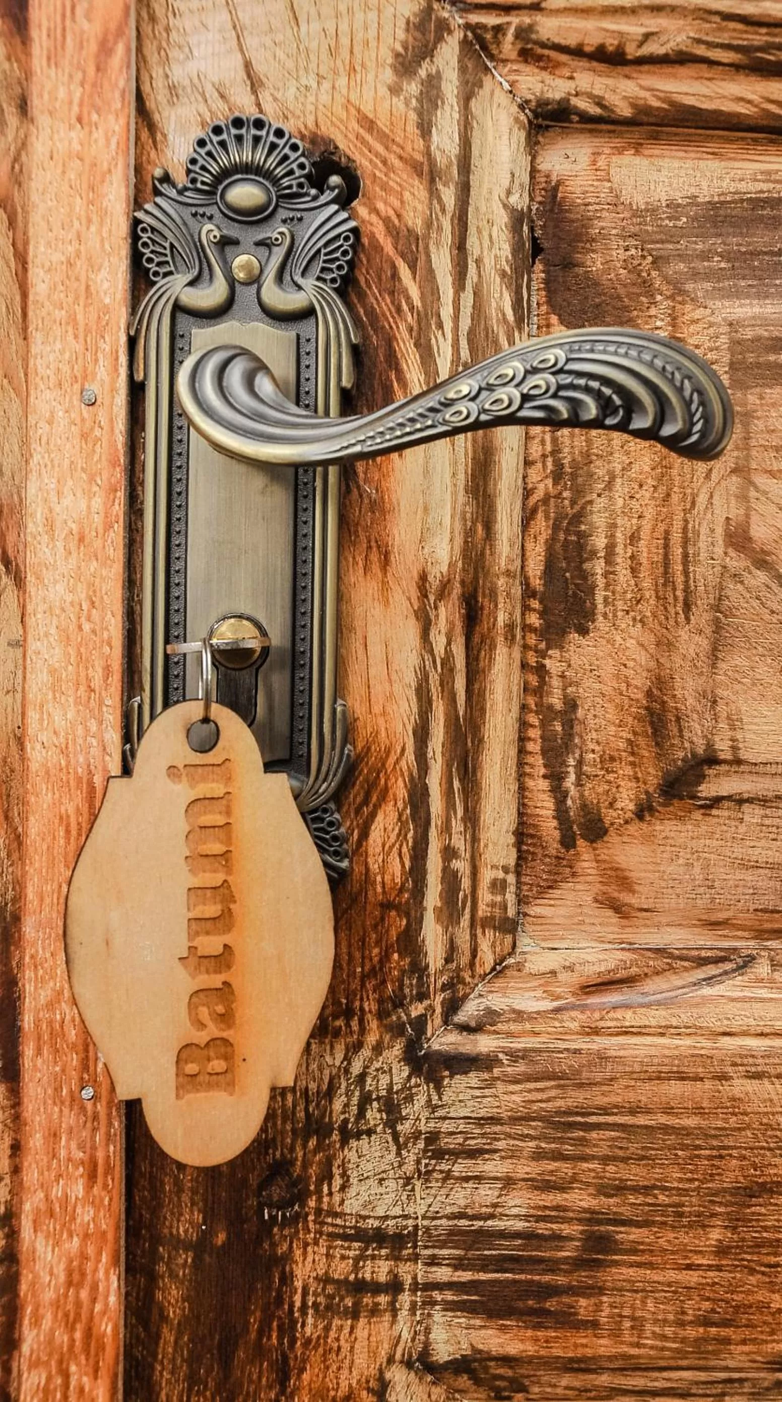 Decorative detail in Palm Hotel