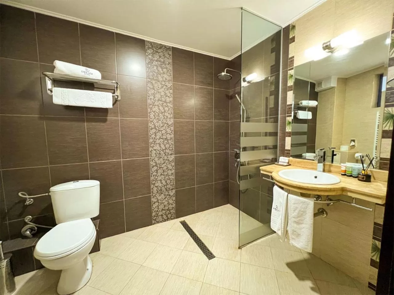 Shower in Hotel Dream