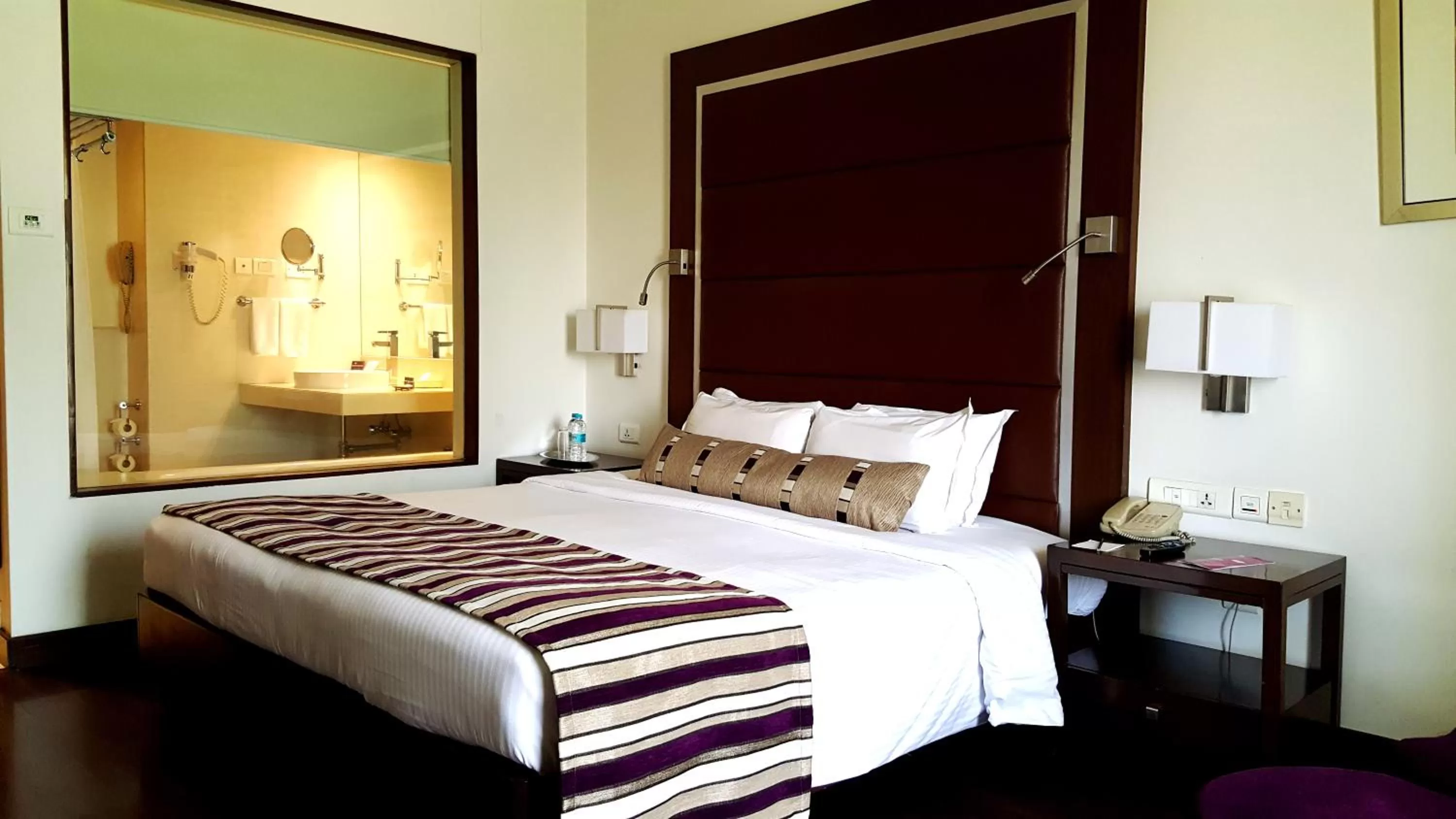 Bedroom, Bed in Royal Orchid Central, Pune