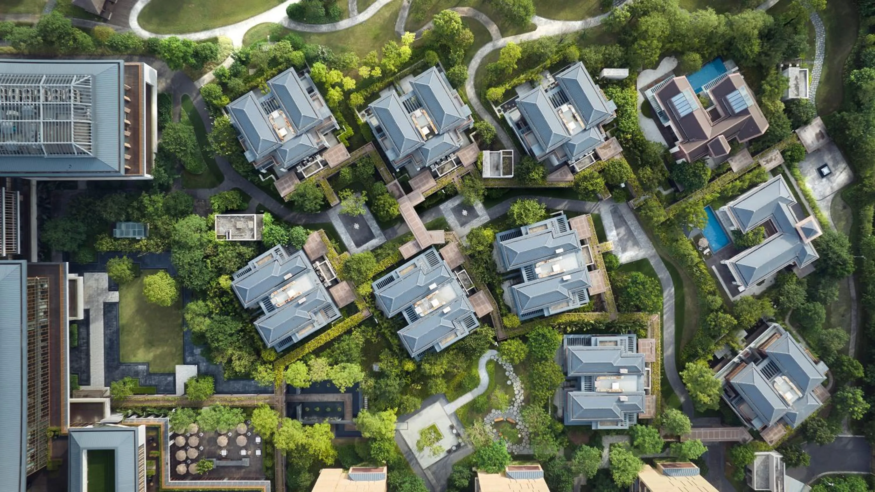 Property building, Bird's-eye View in Angsana Zhuhai Henqing