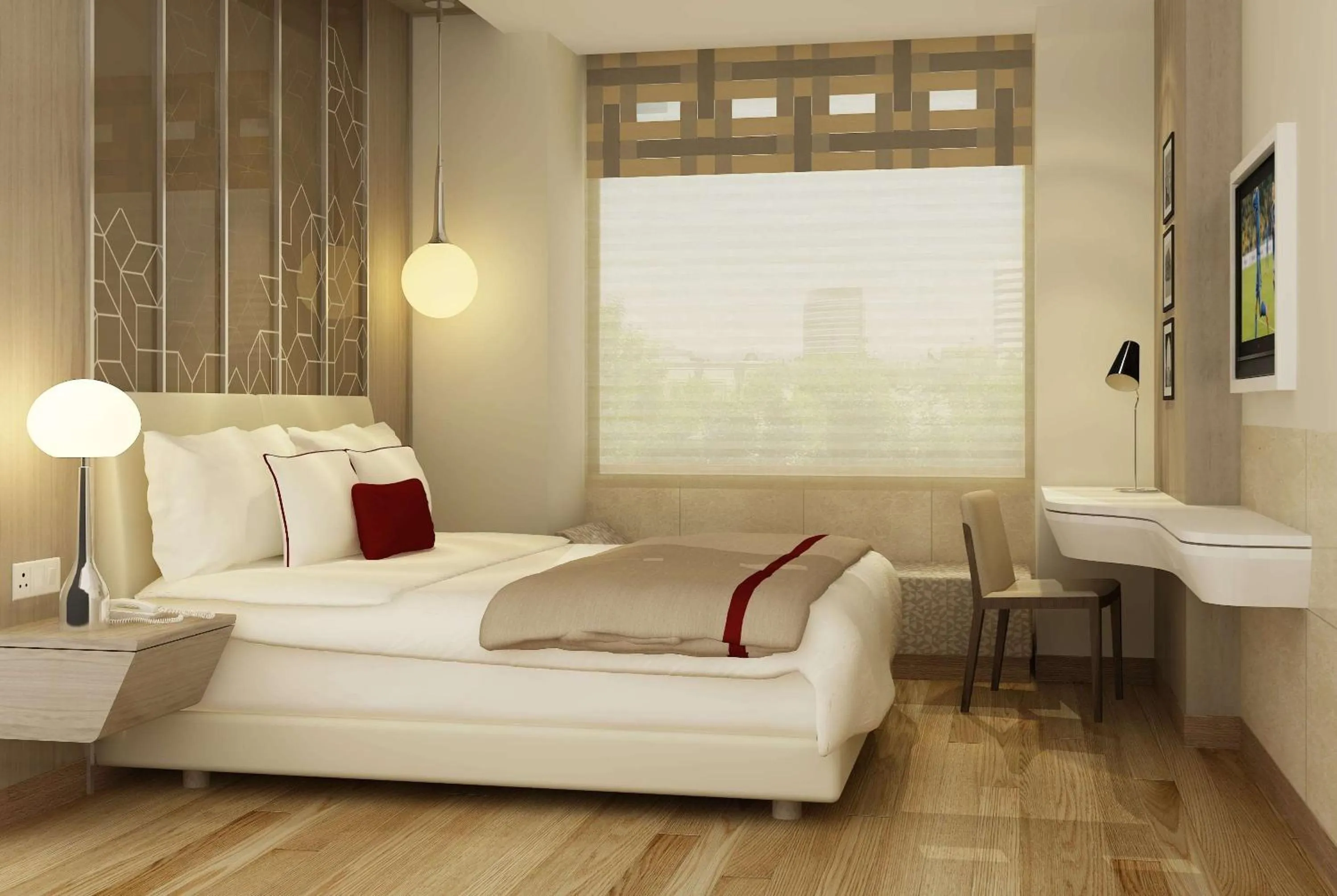 Photo of the whole room, Bed in Days Hotel Jaipur Tonk Road By Wyndham