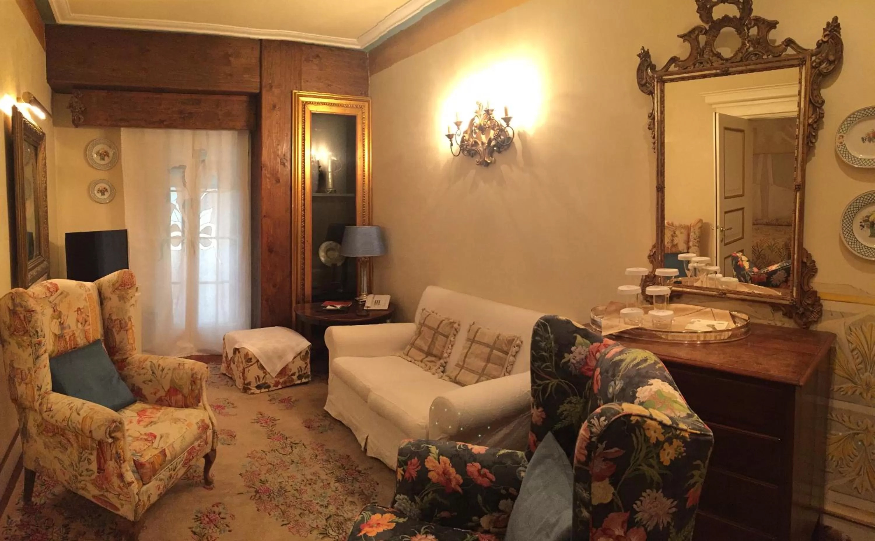 Living room in Hotel Gabbia D'Oro