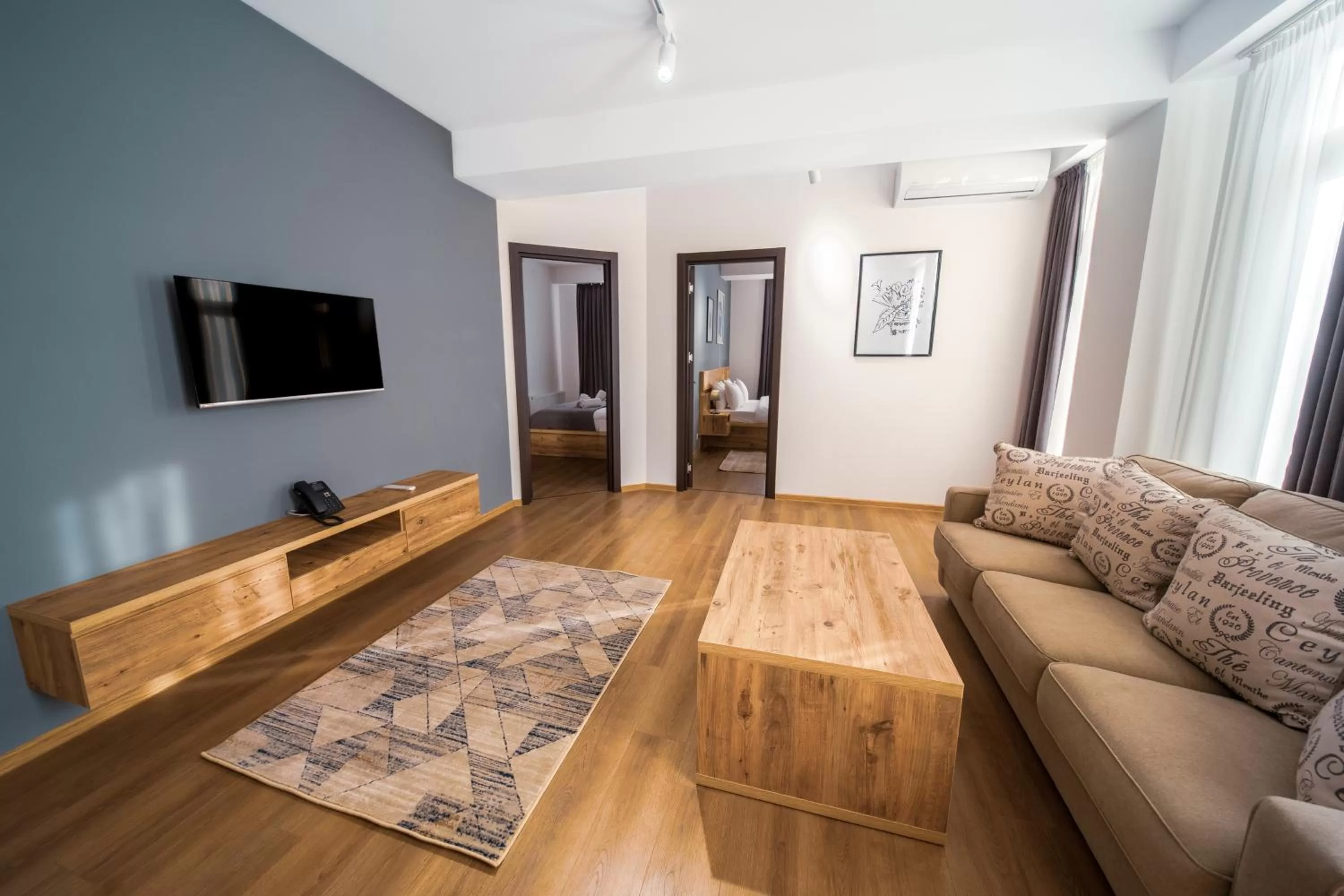 Bed in Reed Hotel Tbilisi