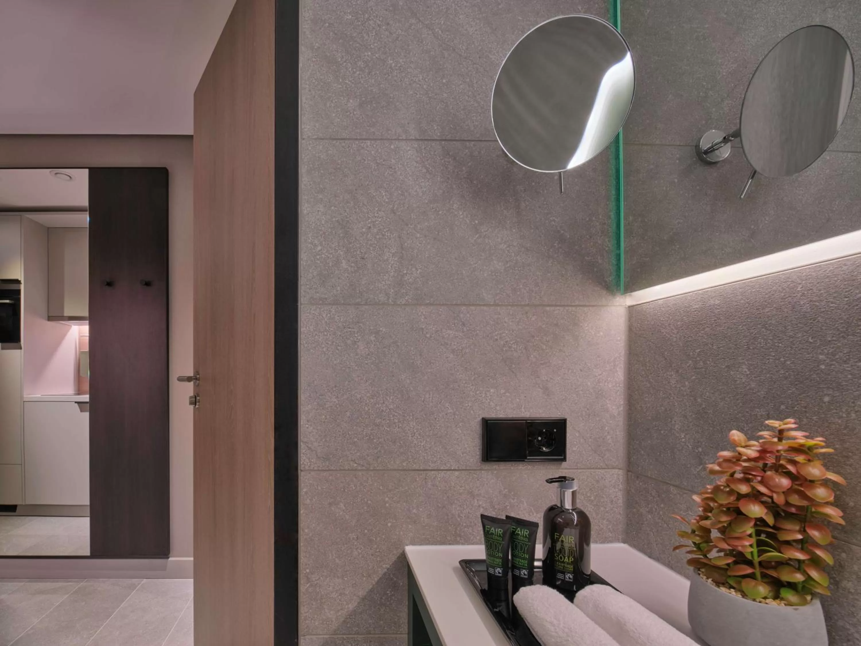 Bedroom in Adina Apartment Hotel Wiesbaden