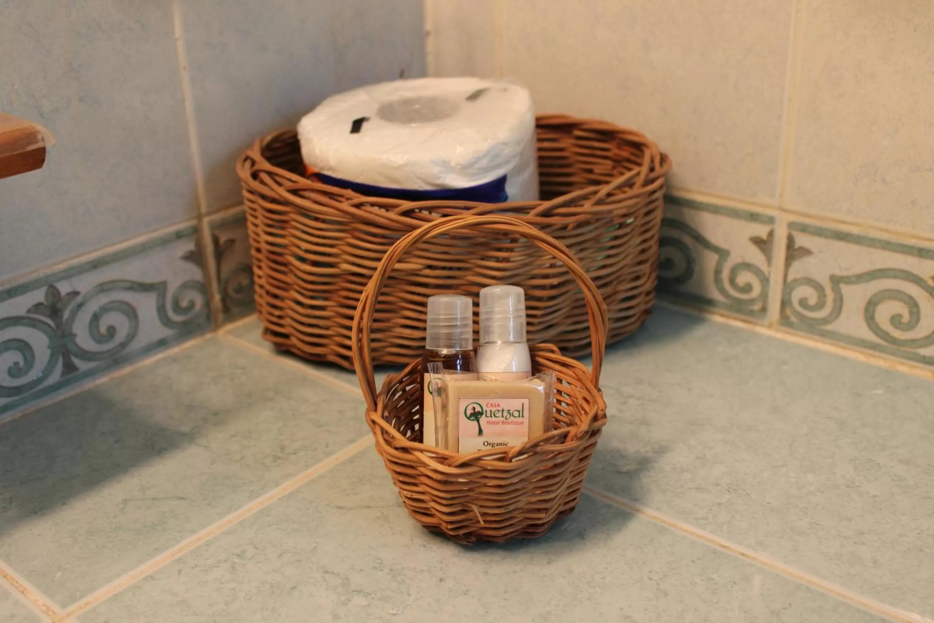 Decorative detail in Casa Quetzal Hotel