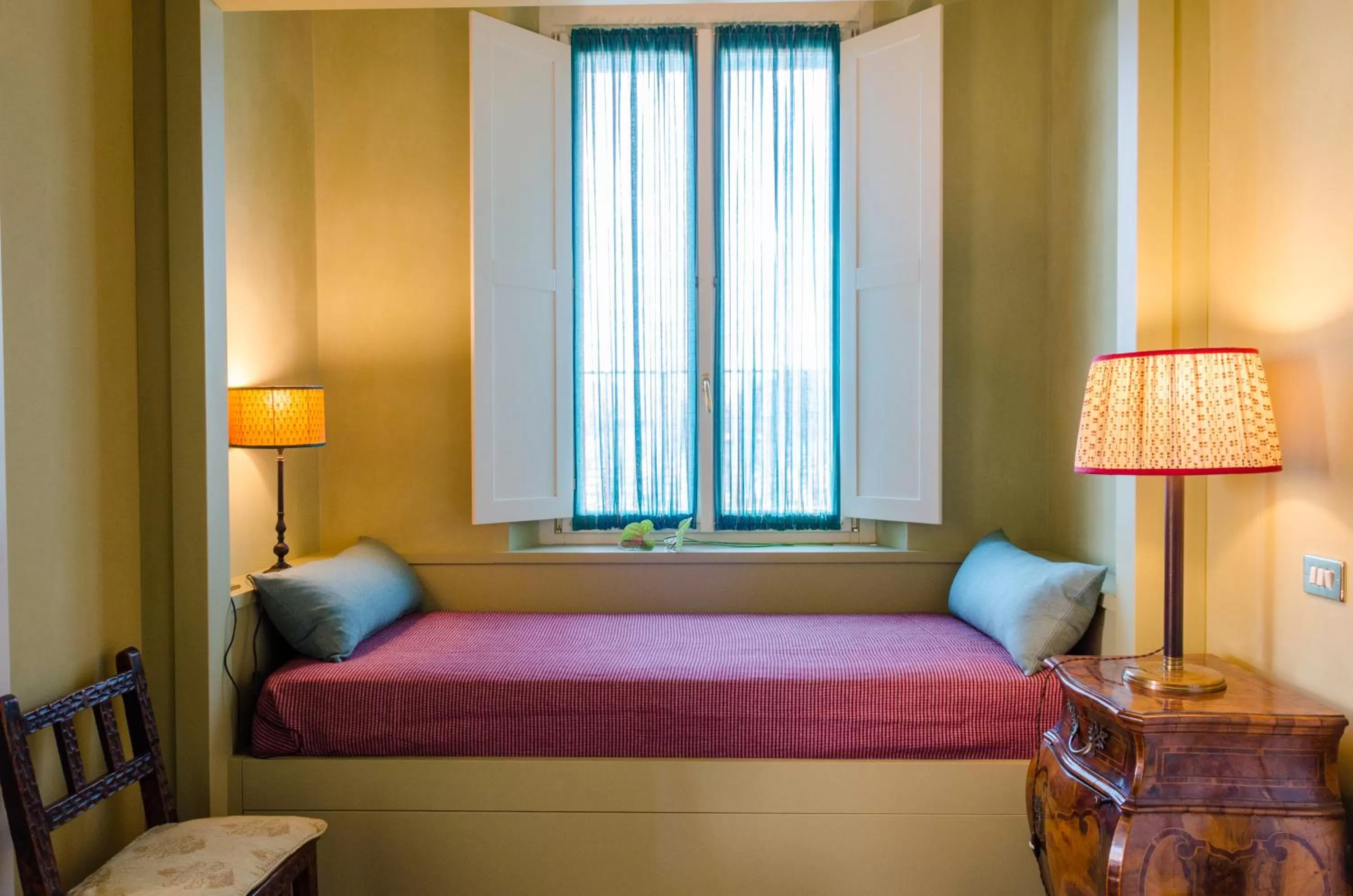 Bed in Antica Torre Tornabuoni