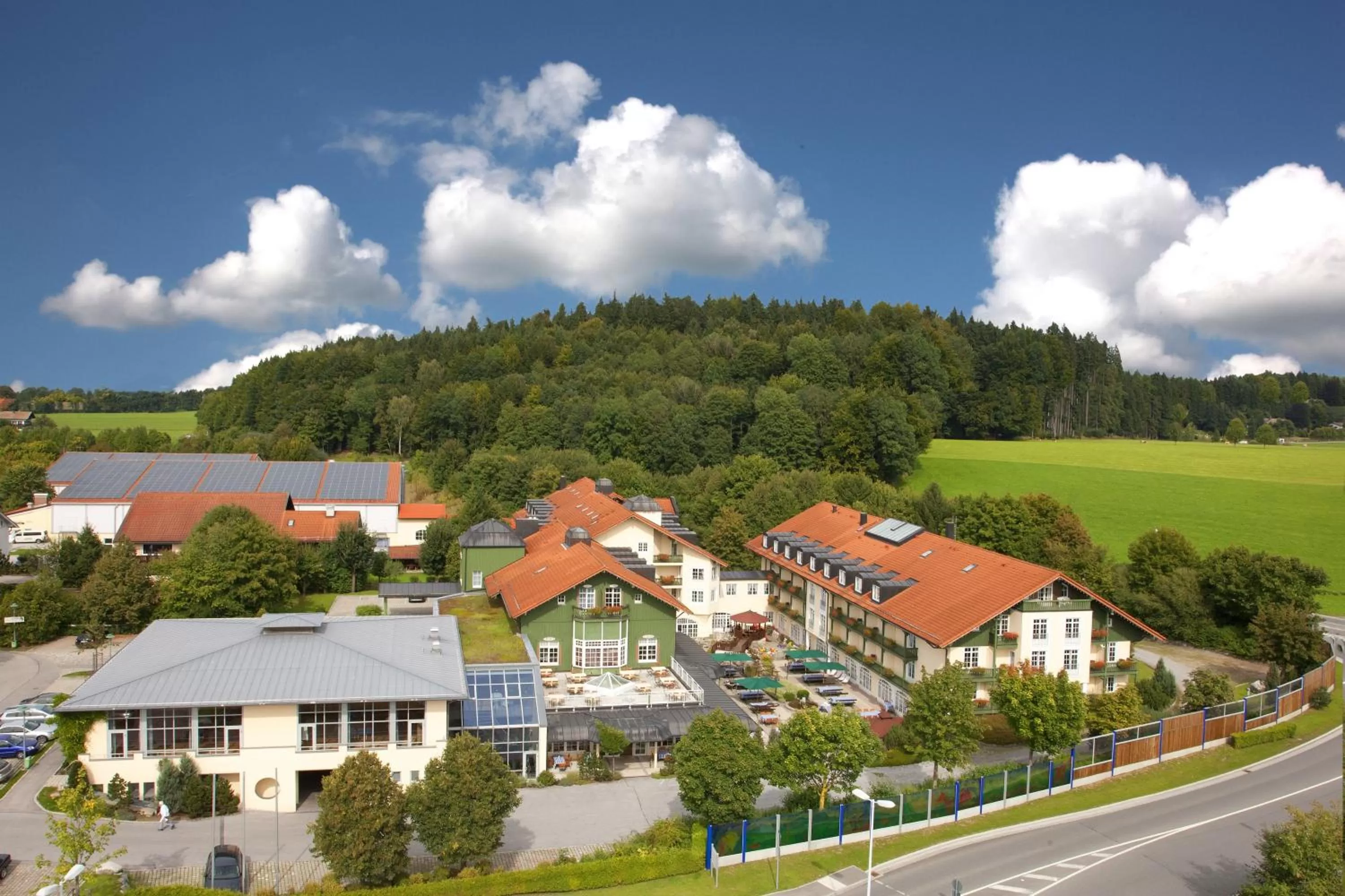 Bird's eye view in Hotel Bayerischer Hof Miesbach, BW Premier Collection