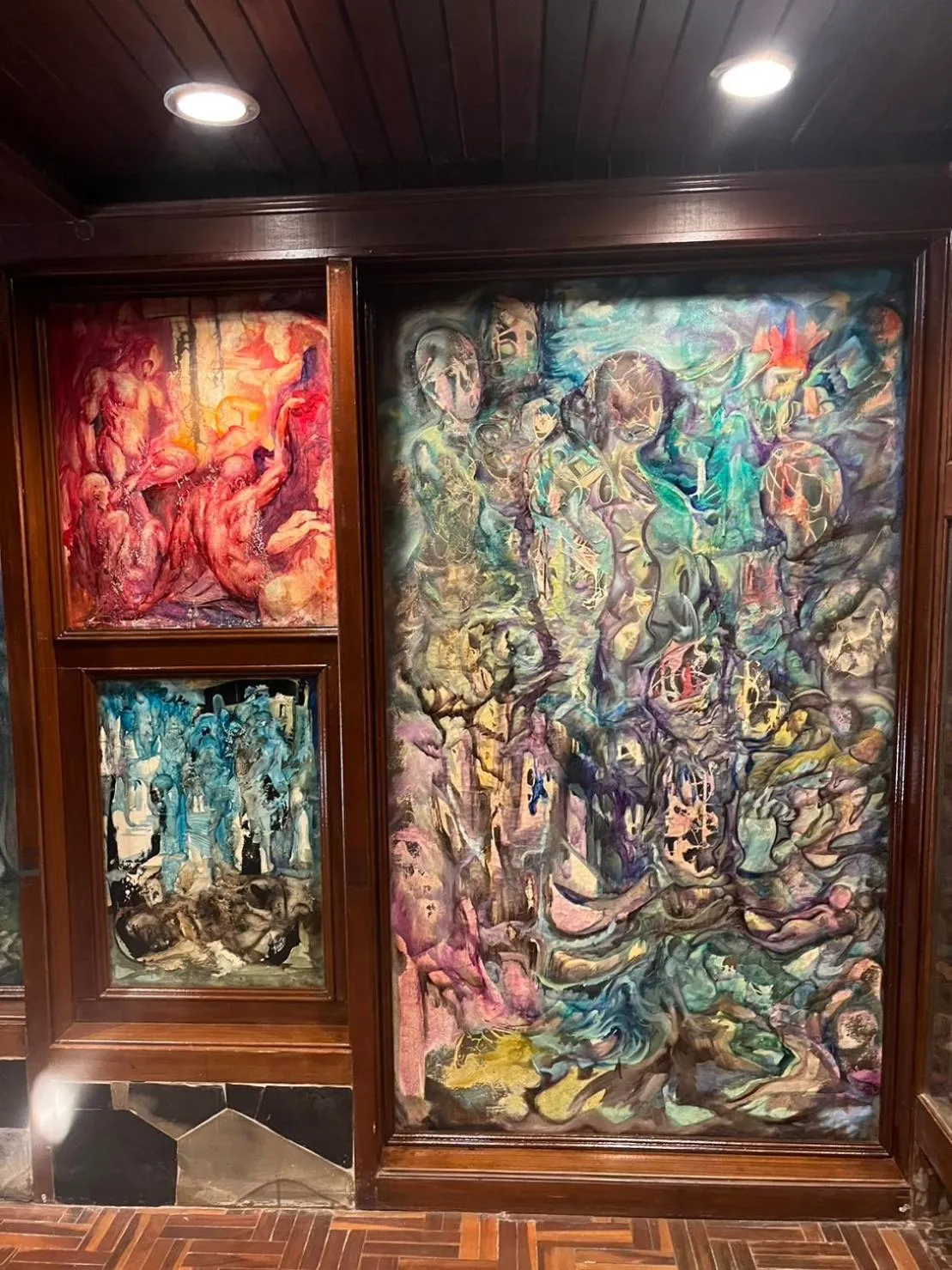 Decorative detail in Blue Dream Guesthouse