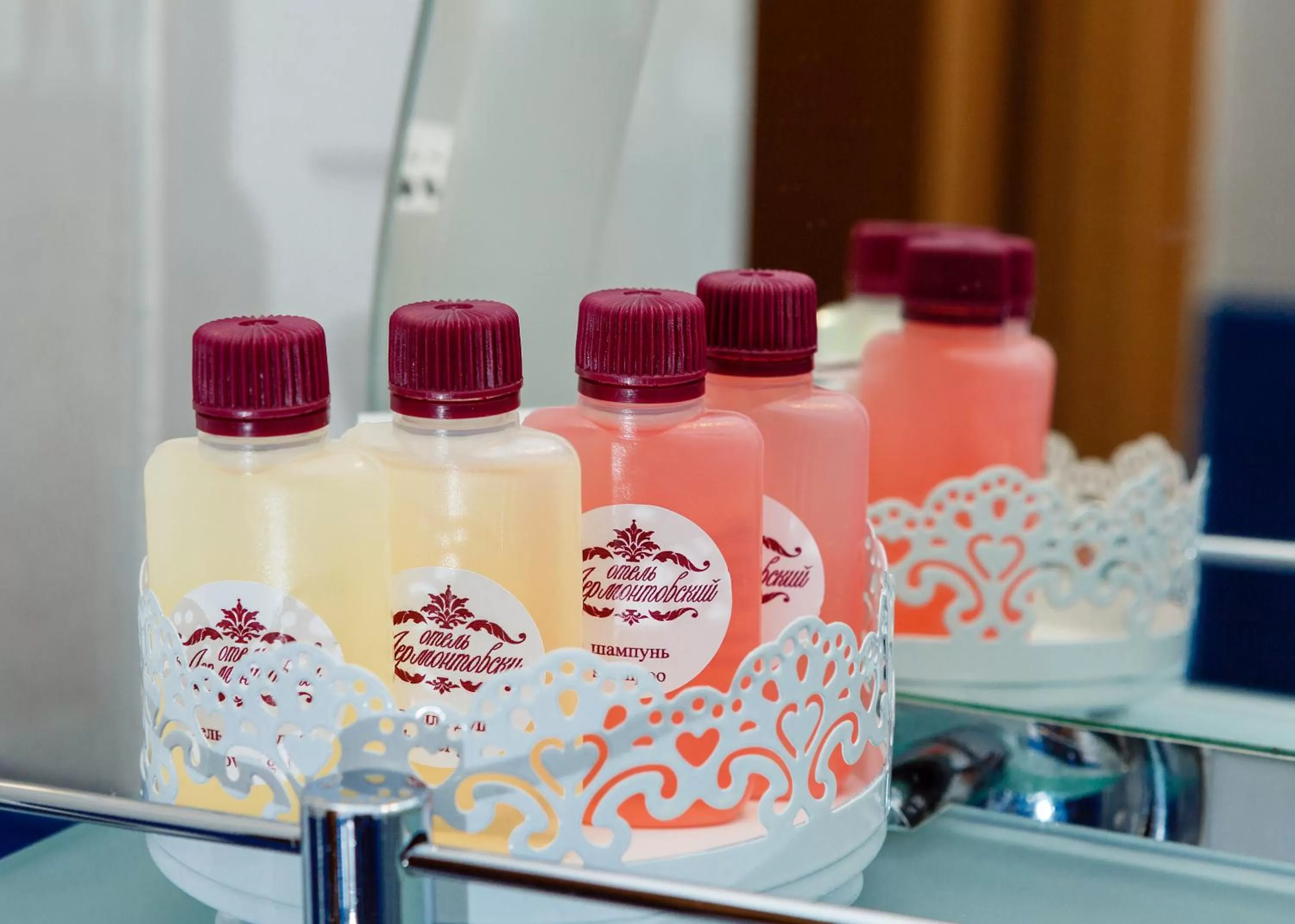 Decorative detail in Lermontovskiy Hotel