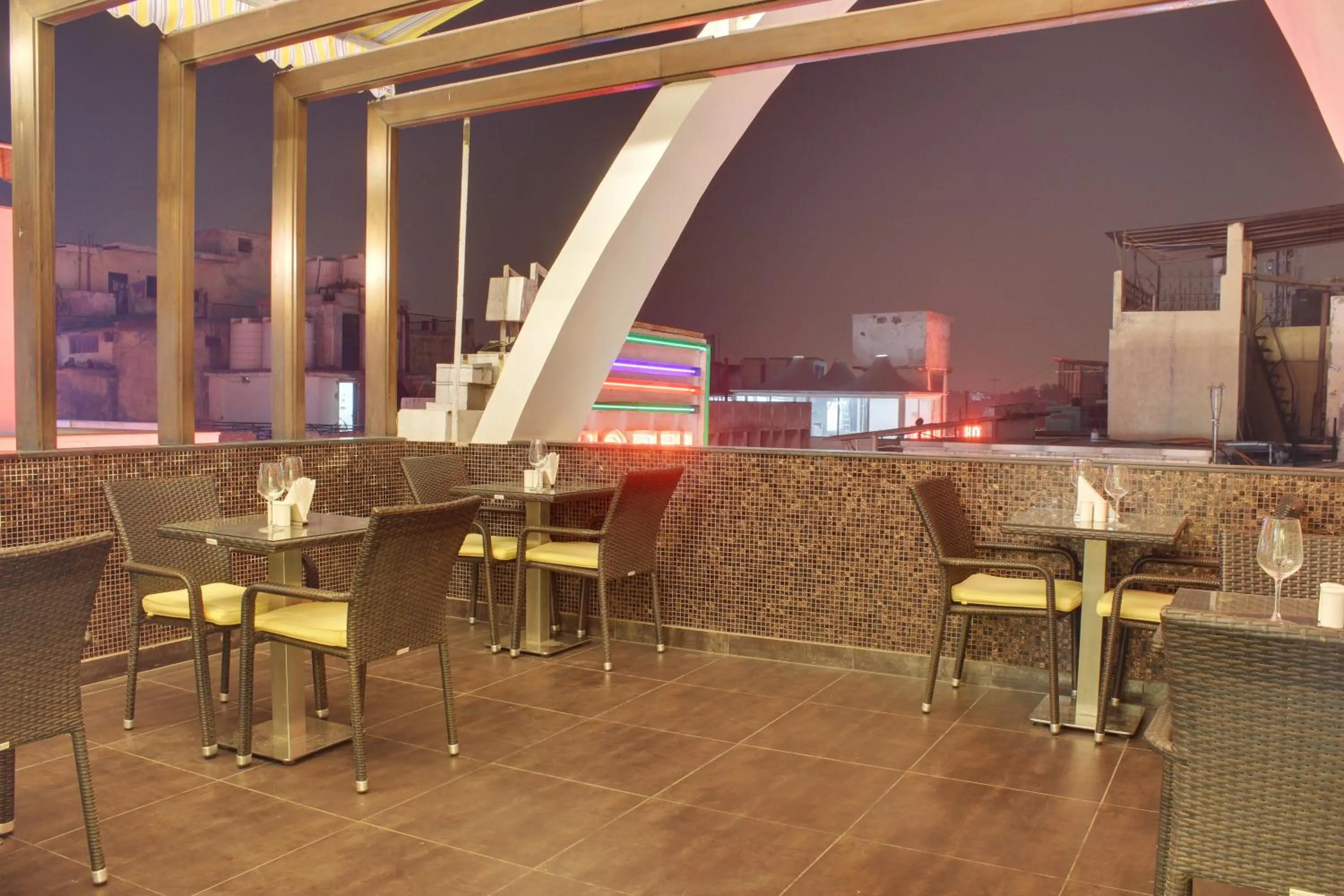 Balcony/Terrace in Hotel Grand Godwin - Near New Delhi Railway Station - Paharganj