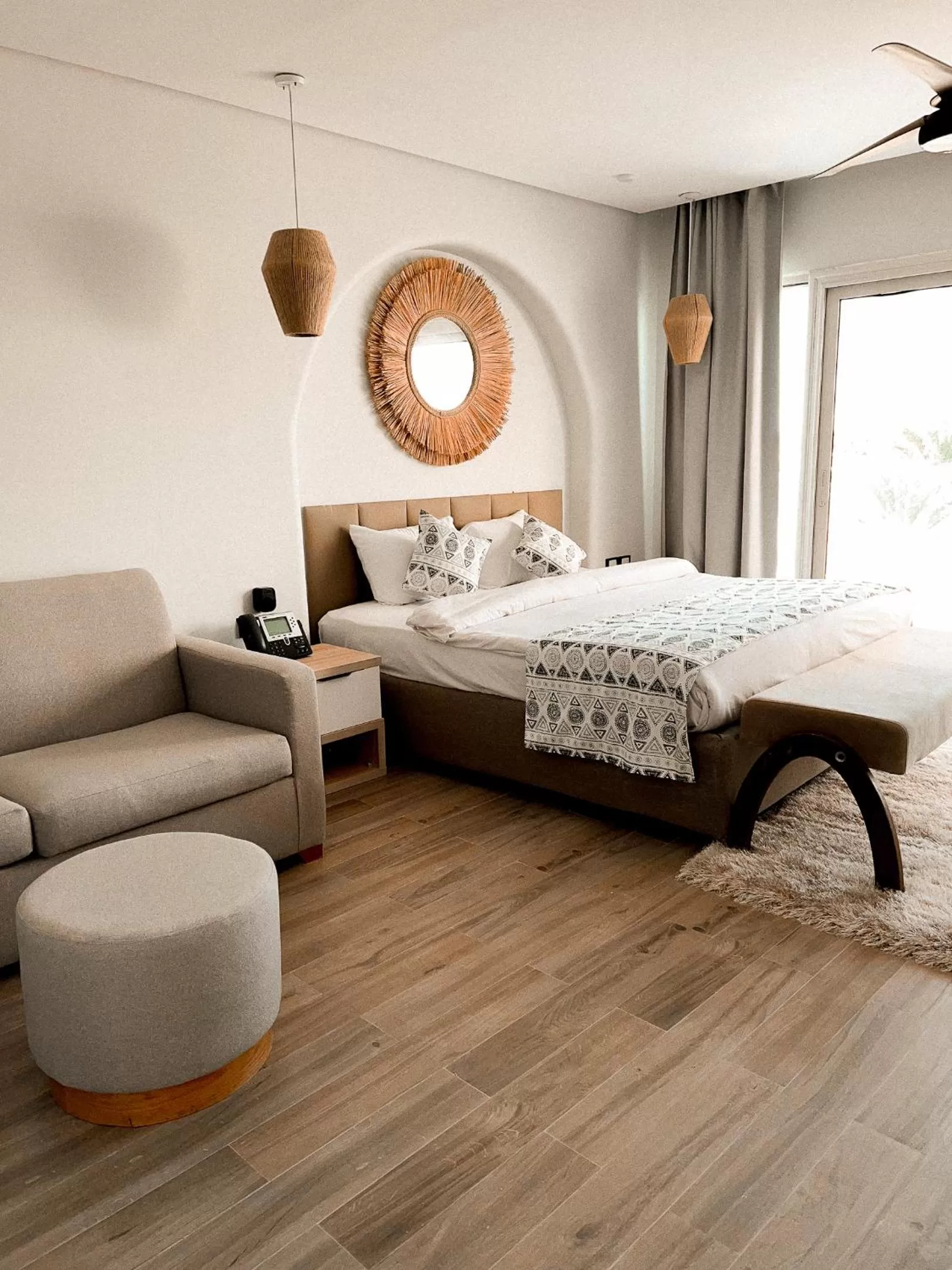 Bed in Panorama Bungalows Resort El Gouna