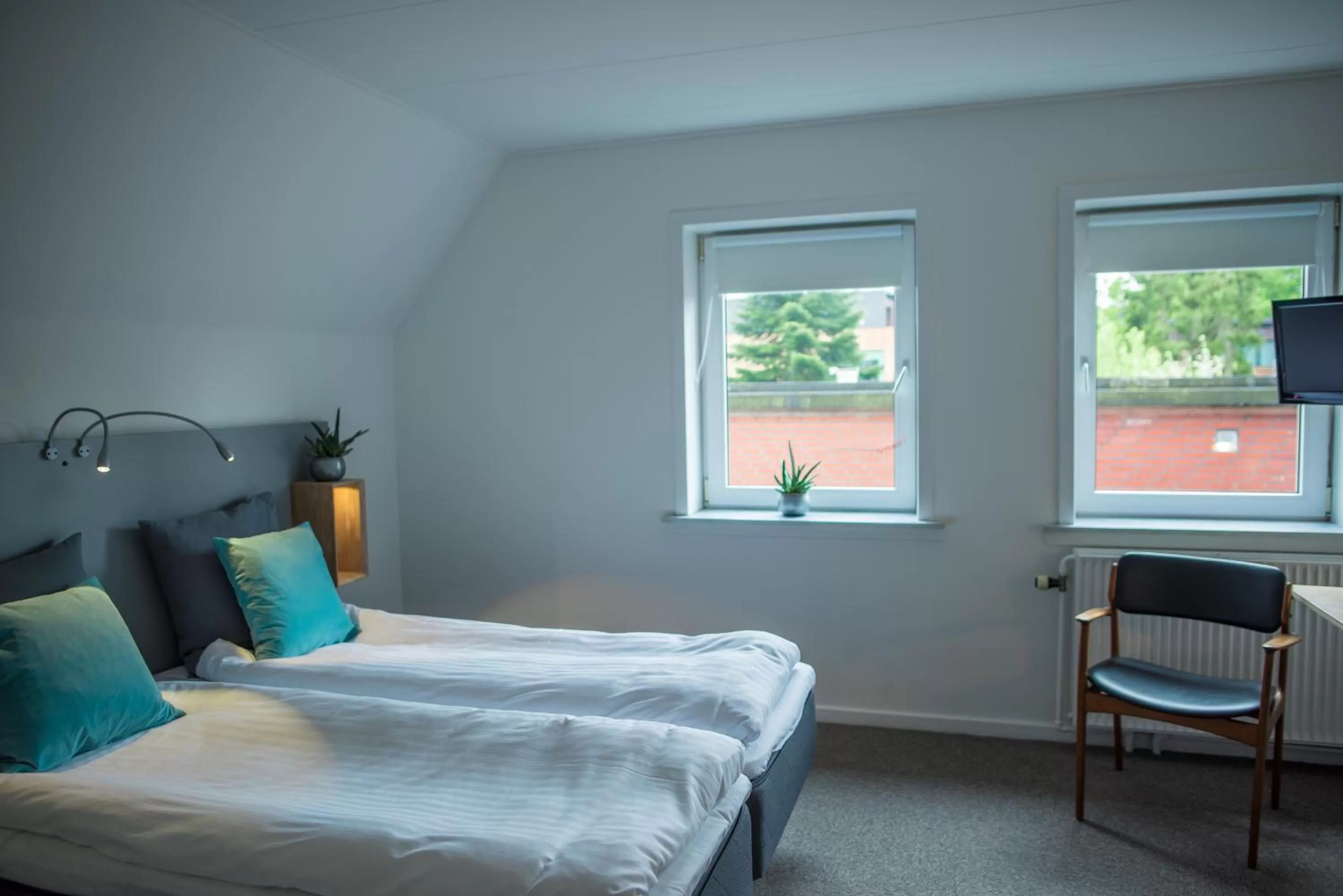 Bed in Refborg Hotel