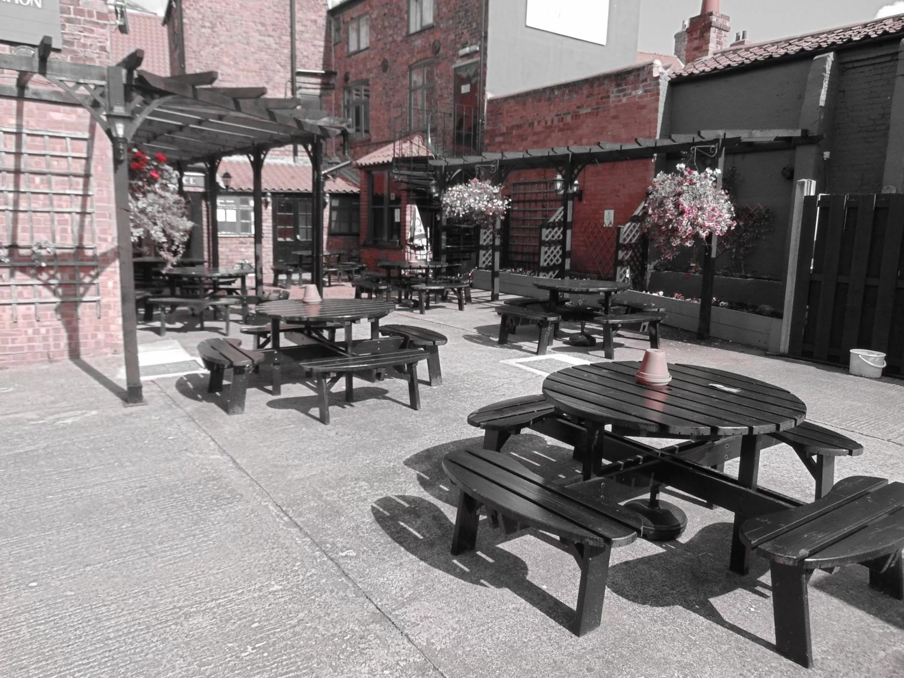 Patio in The Lord Nelson