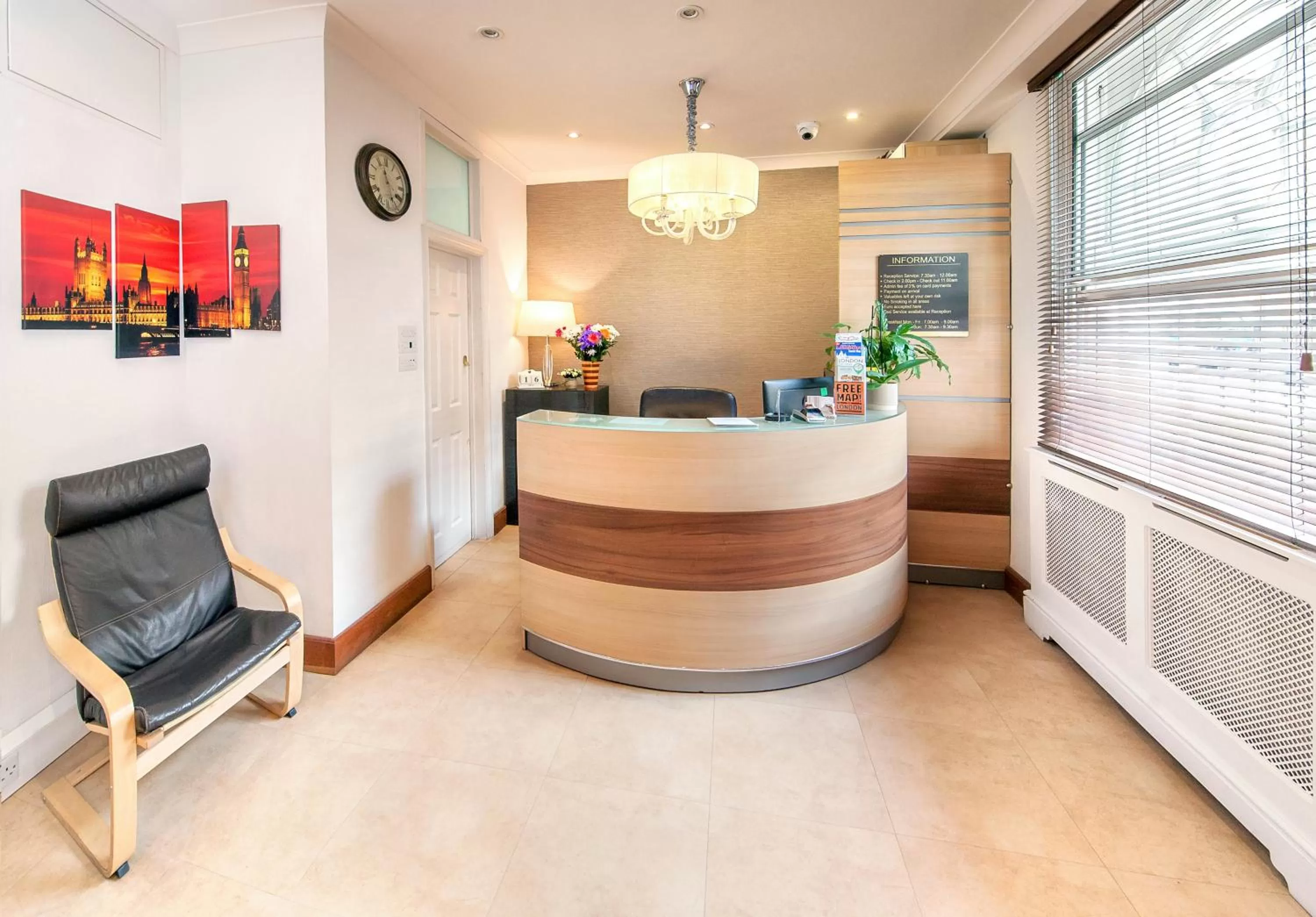 Lobby or reception in Fairway Hotel