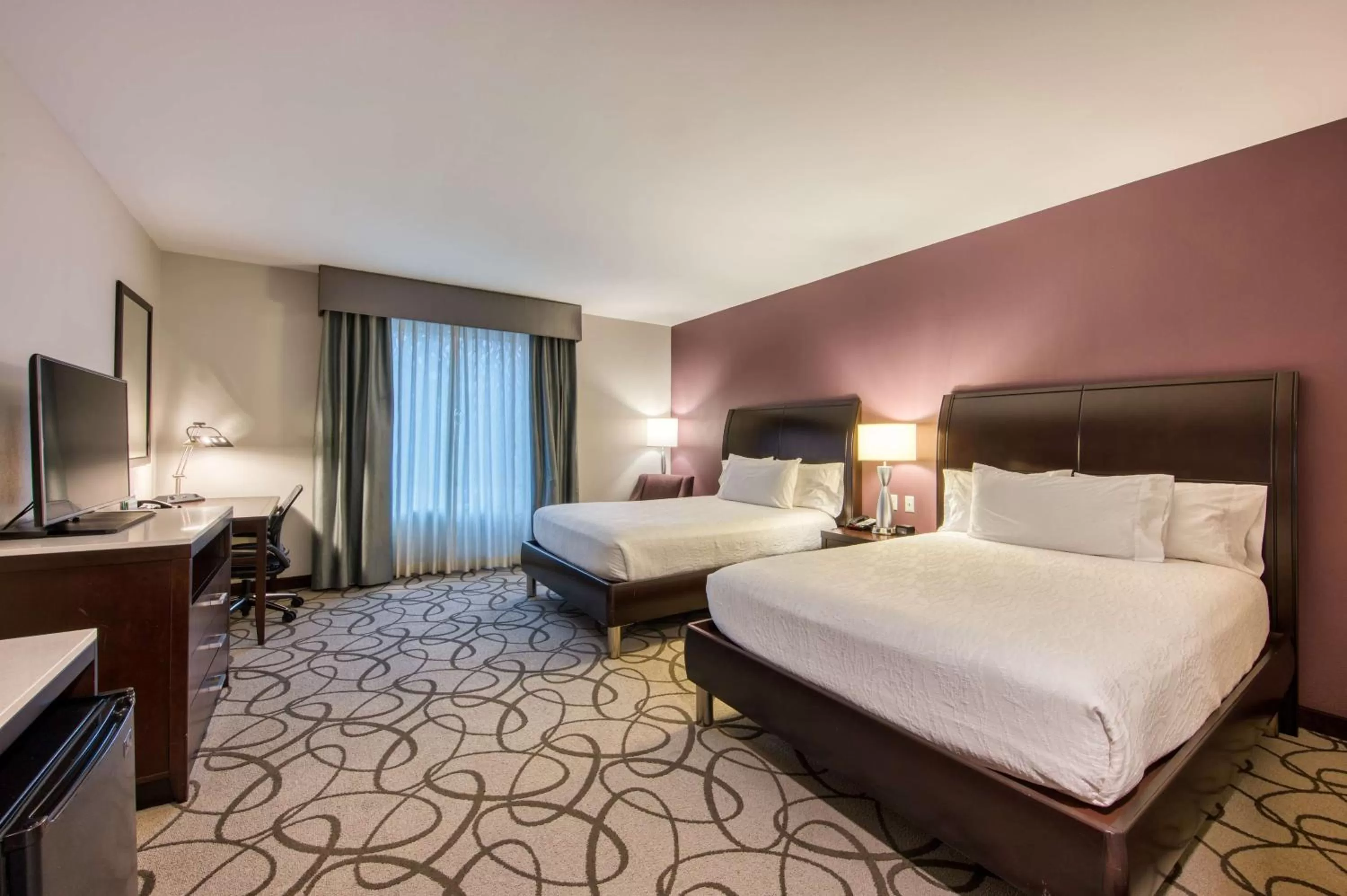 Bed in Hilton Garden Inn Irvine/Orange County Airport