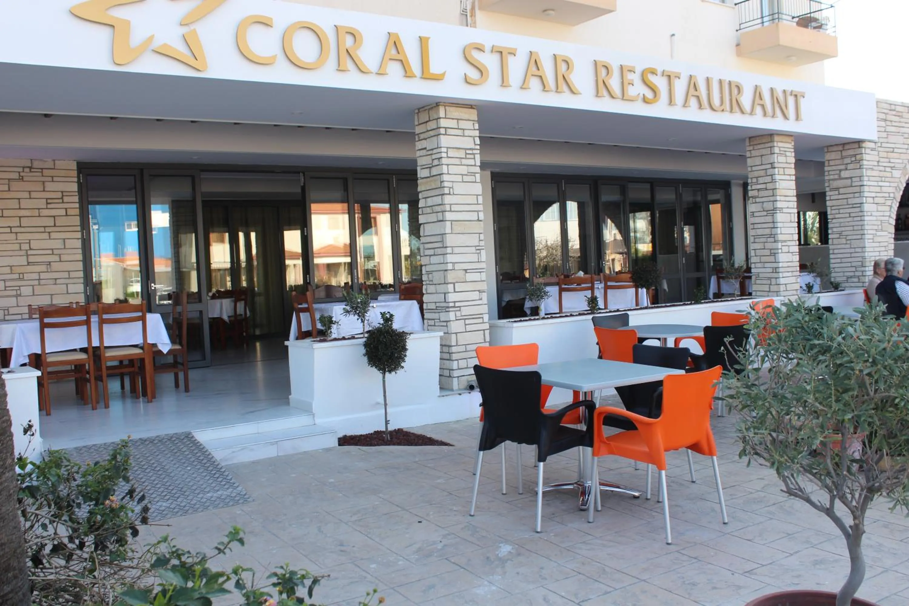 Patio in Petsas Apartments