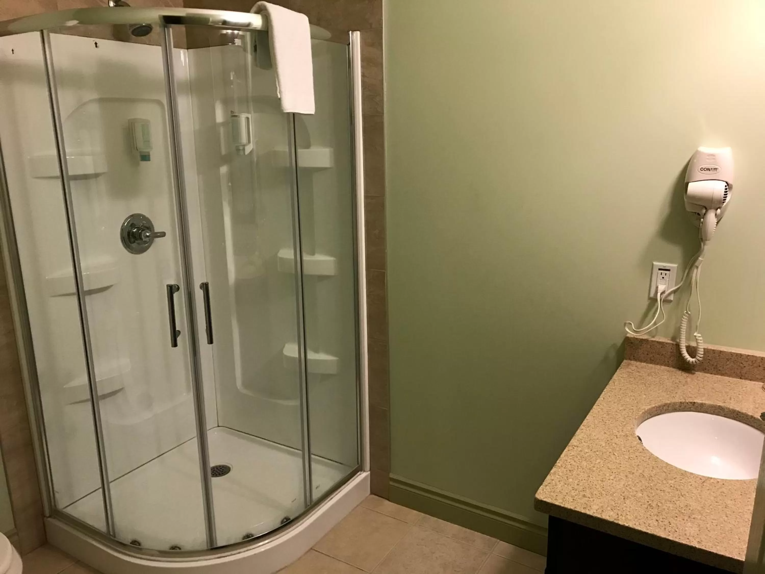 Shower in Quality Inn & Suites