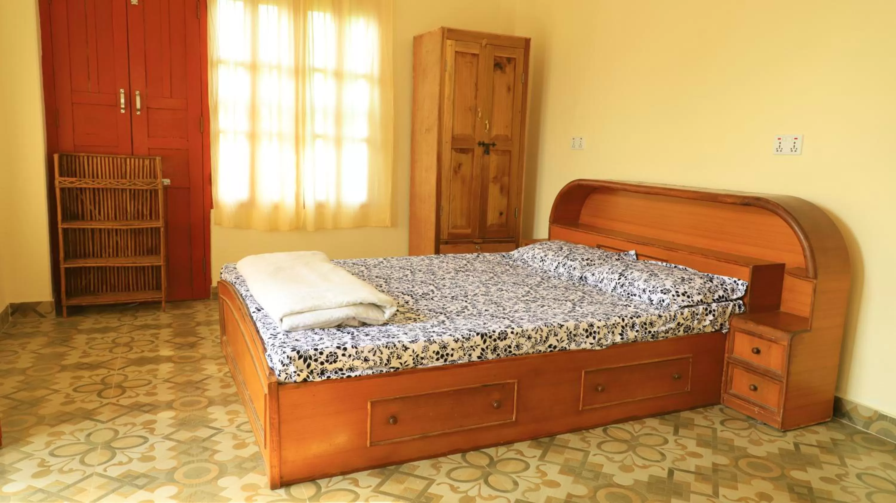 Bed in Dinesh House