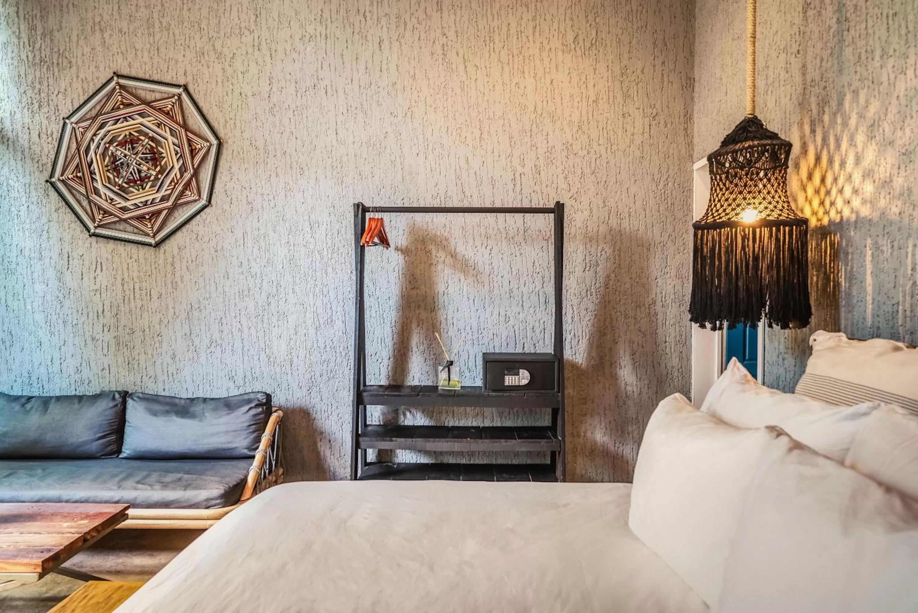 Bedroom, Bed in Hotelito Azul