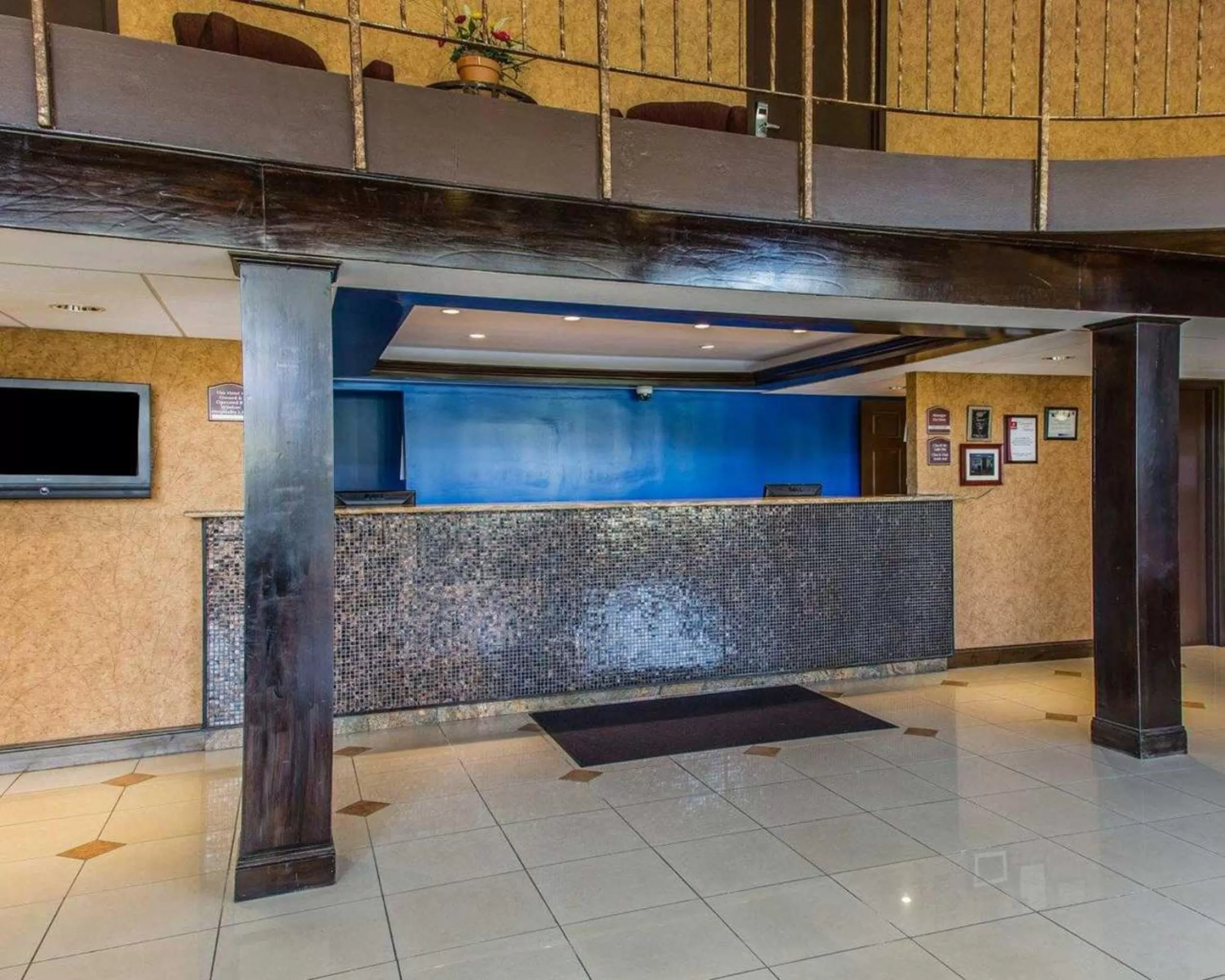 Lobby or reception in Rodeway Inn & Suites East Windsor