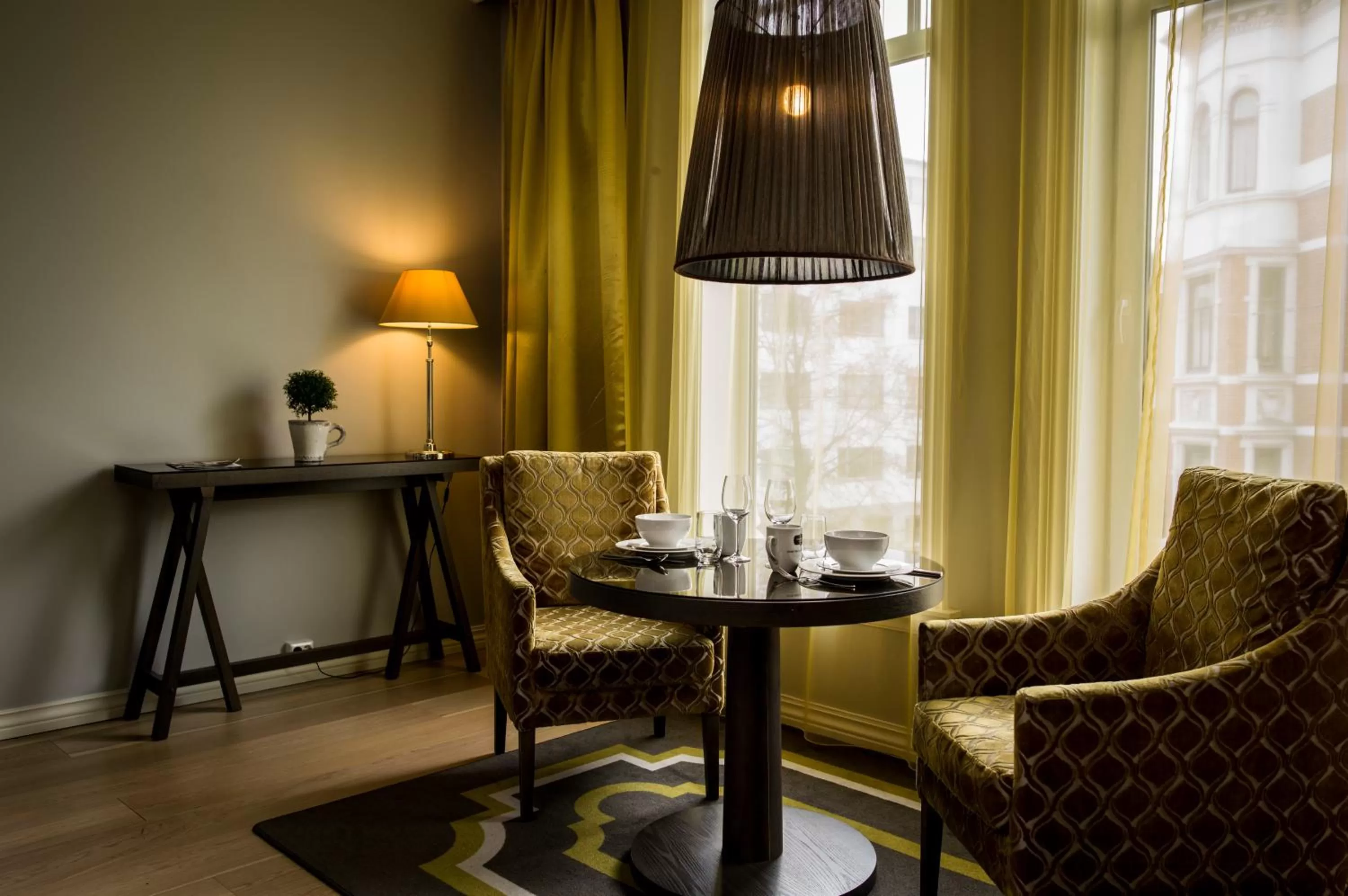 Seating area in Frogner House - Skovveien