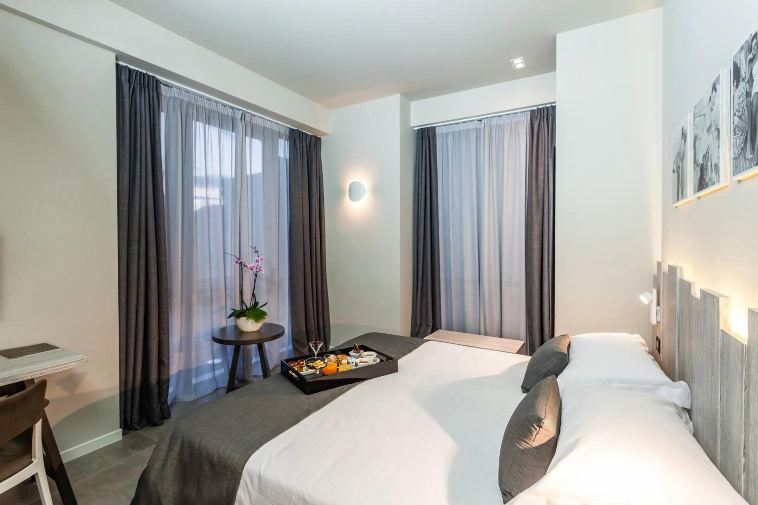 Bedroom, Bed in Nautilus Family Hotel