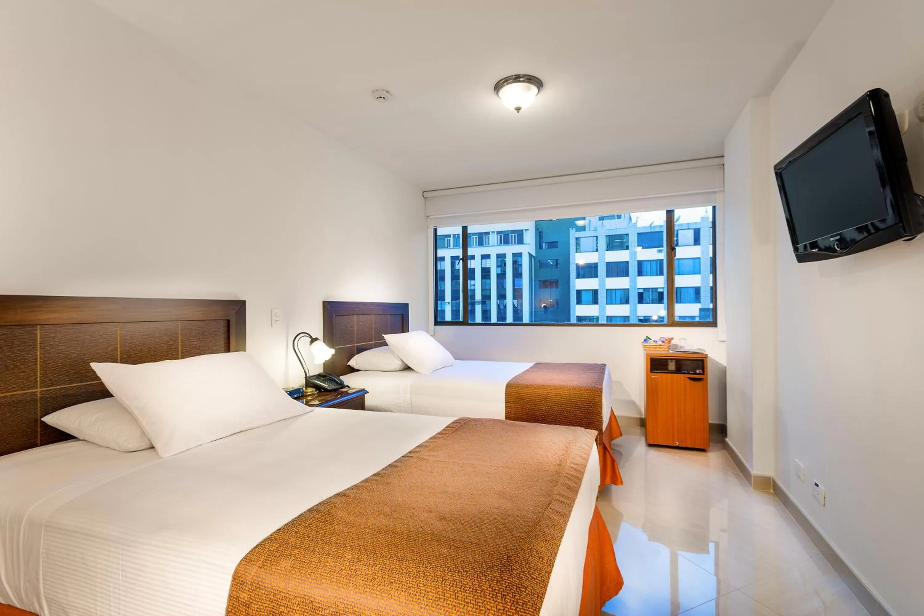 Bed in Hotel Dann Combeima