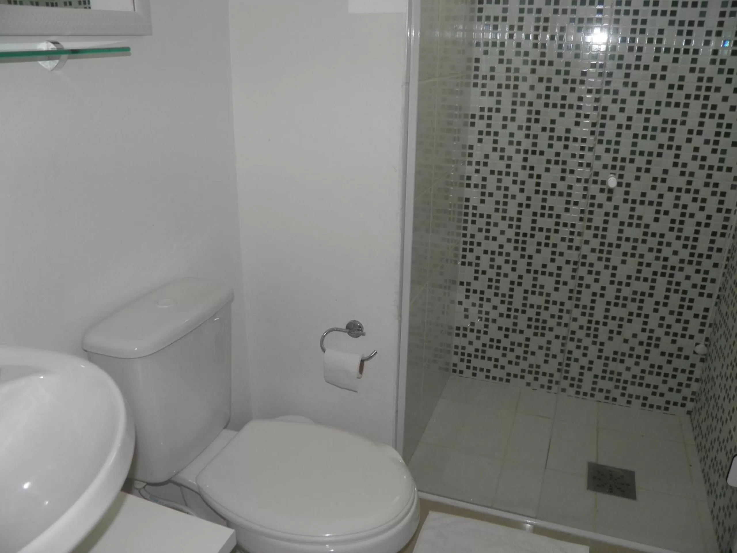 Bathroom in Pousada Mar de Cristal