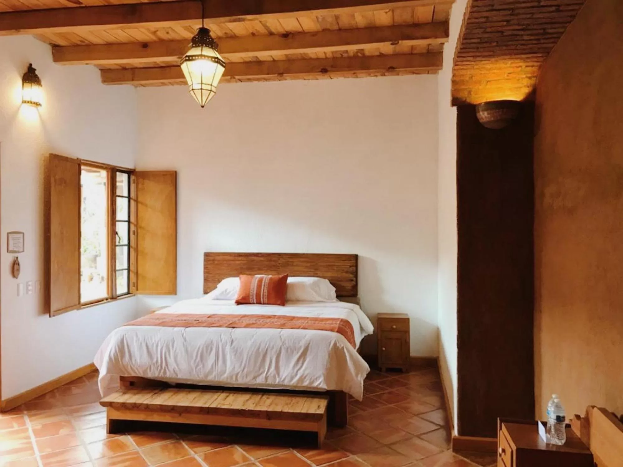 Bed in Posada la Manzanilla