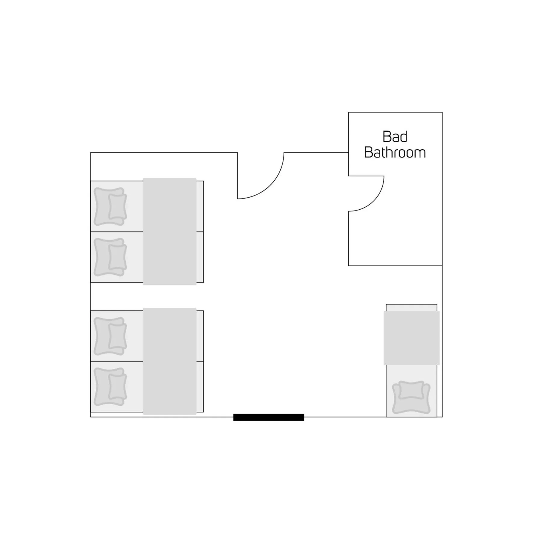Floor plan in Brunnenhof City Center