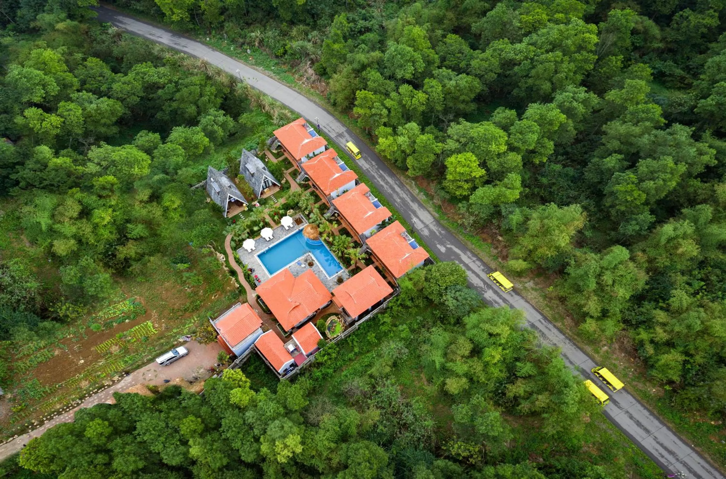Bird's eye view in Bai Dinh Garden Resort & Spa