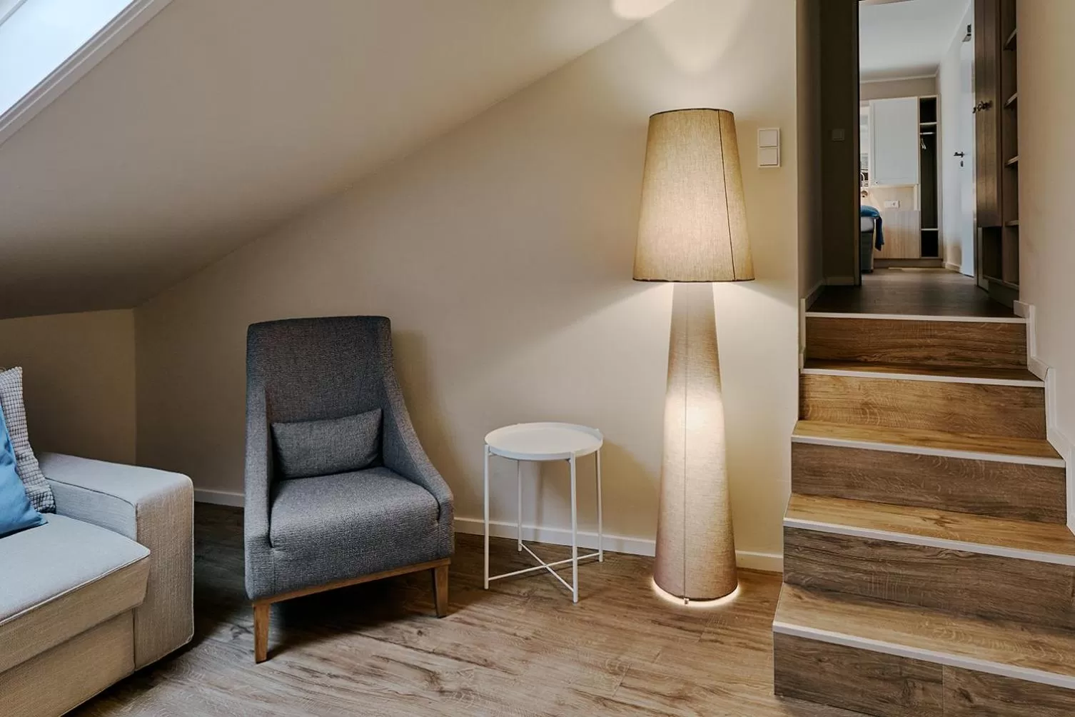 Seating area in Duus Hotel garni