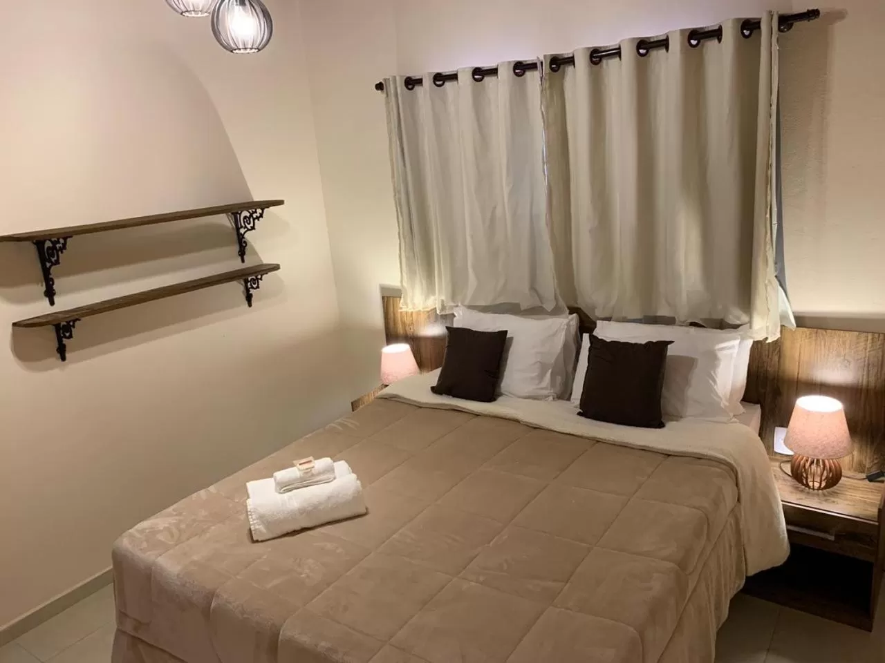 Bed in Pousada Villarejo