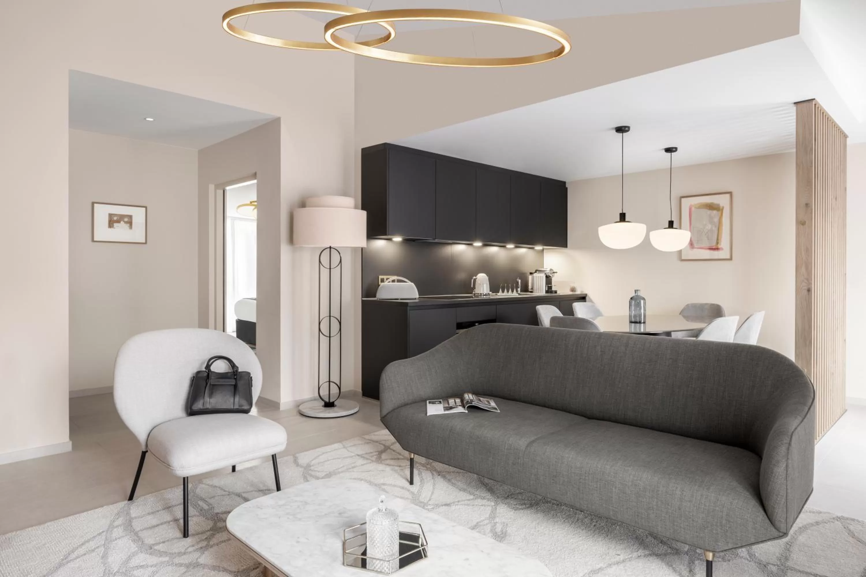 Kitchen or kitchenette in Maison Albar Hotels L’Imperator