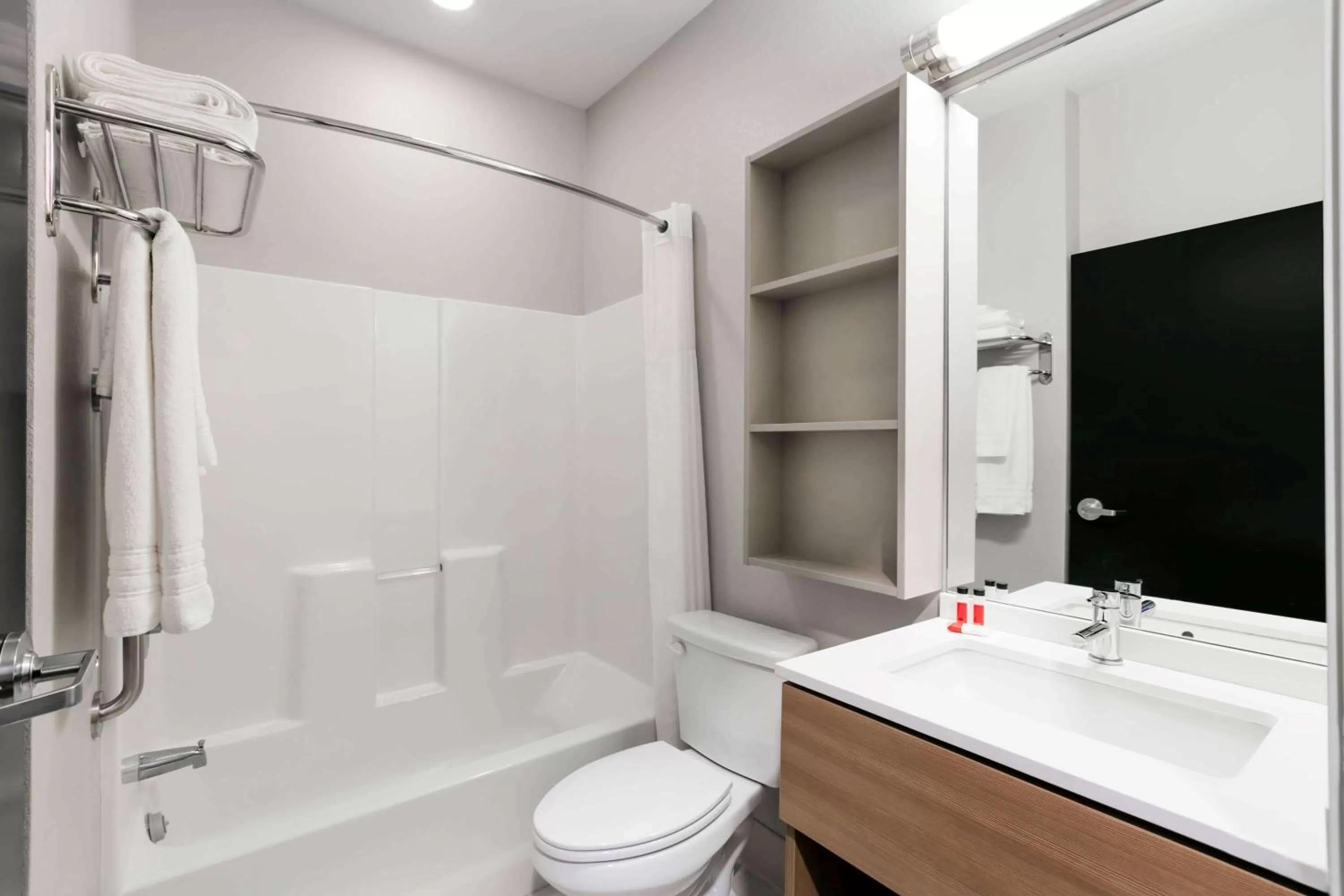 Bathroom in Permian Studio Apartments