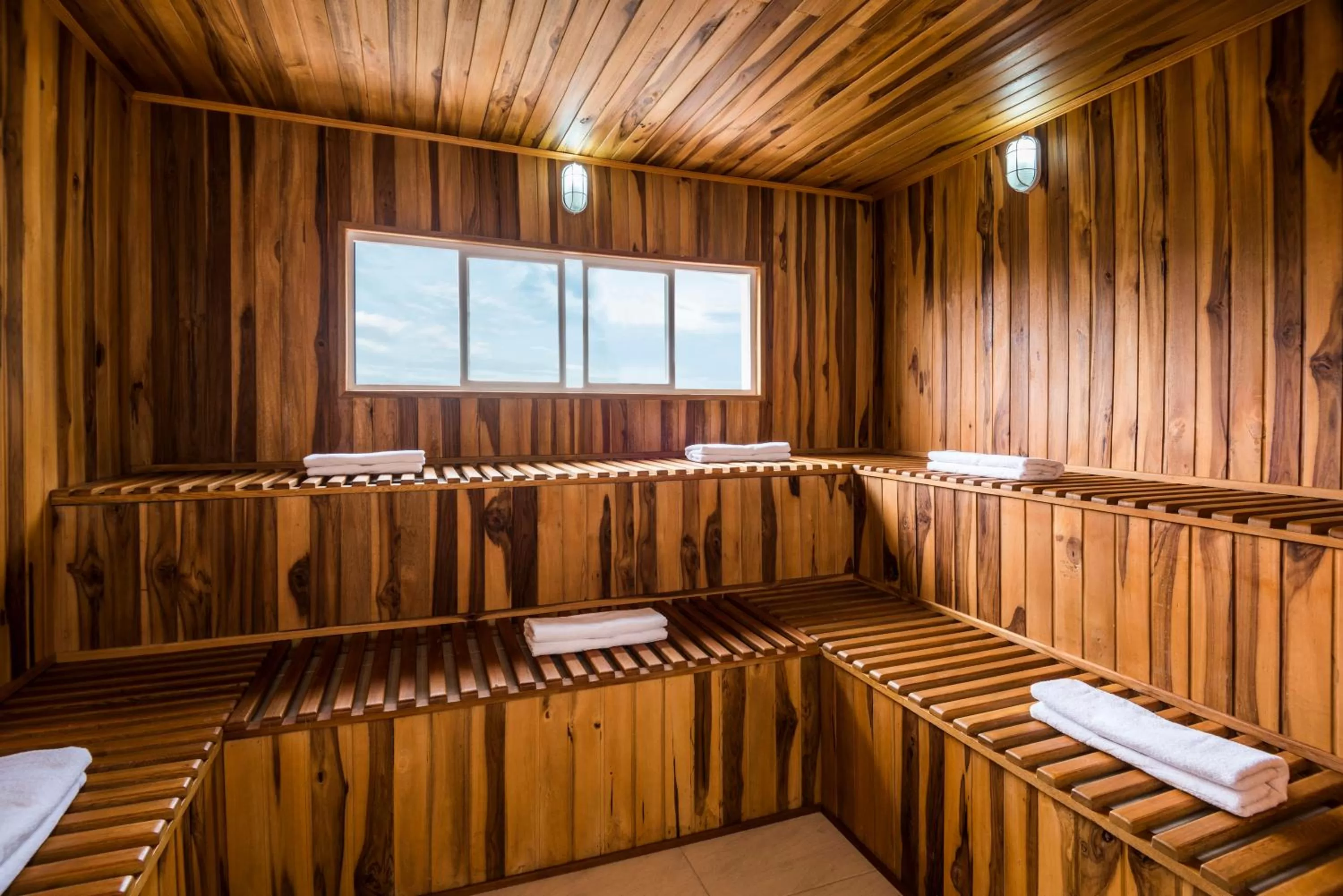 Sauna in Terrazas Tayrona Travelers Apartamentos y Suites