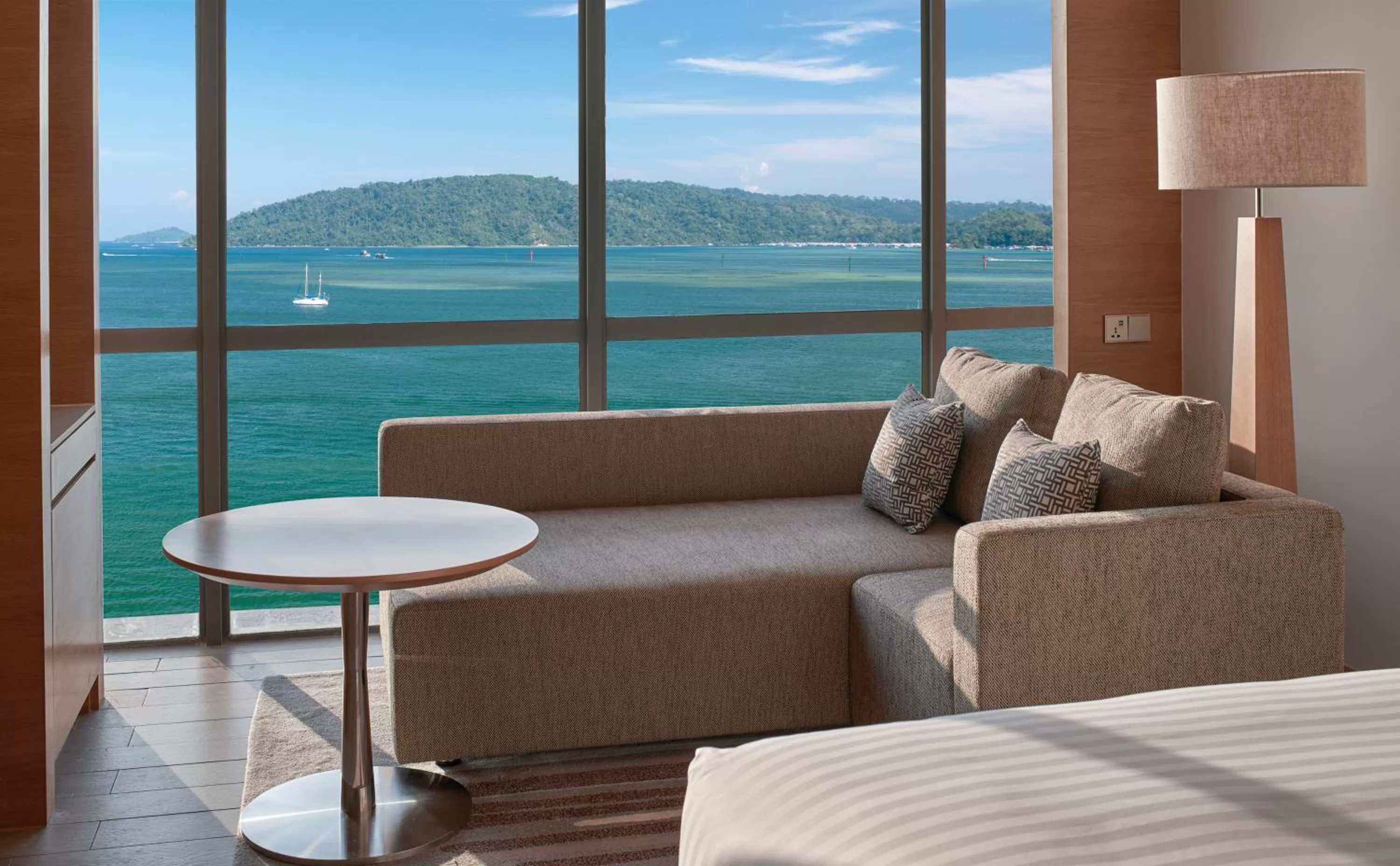 Sea view in Kota Kinabalu Marriott Hotel